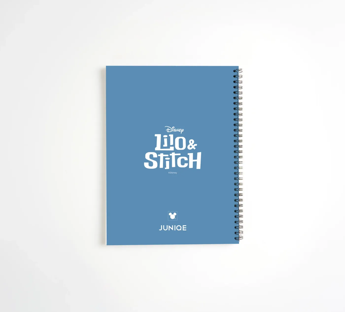 Stitch - Lettre W avec nom carnet à spirale de Stitch