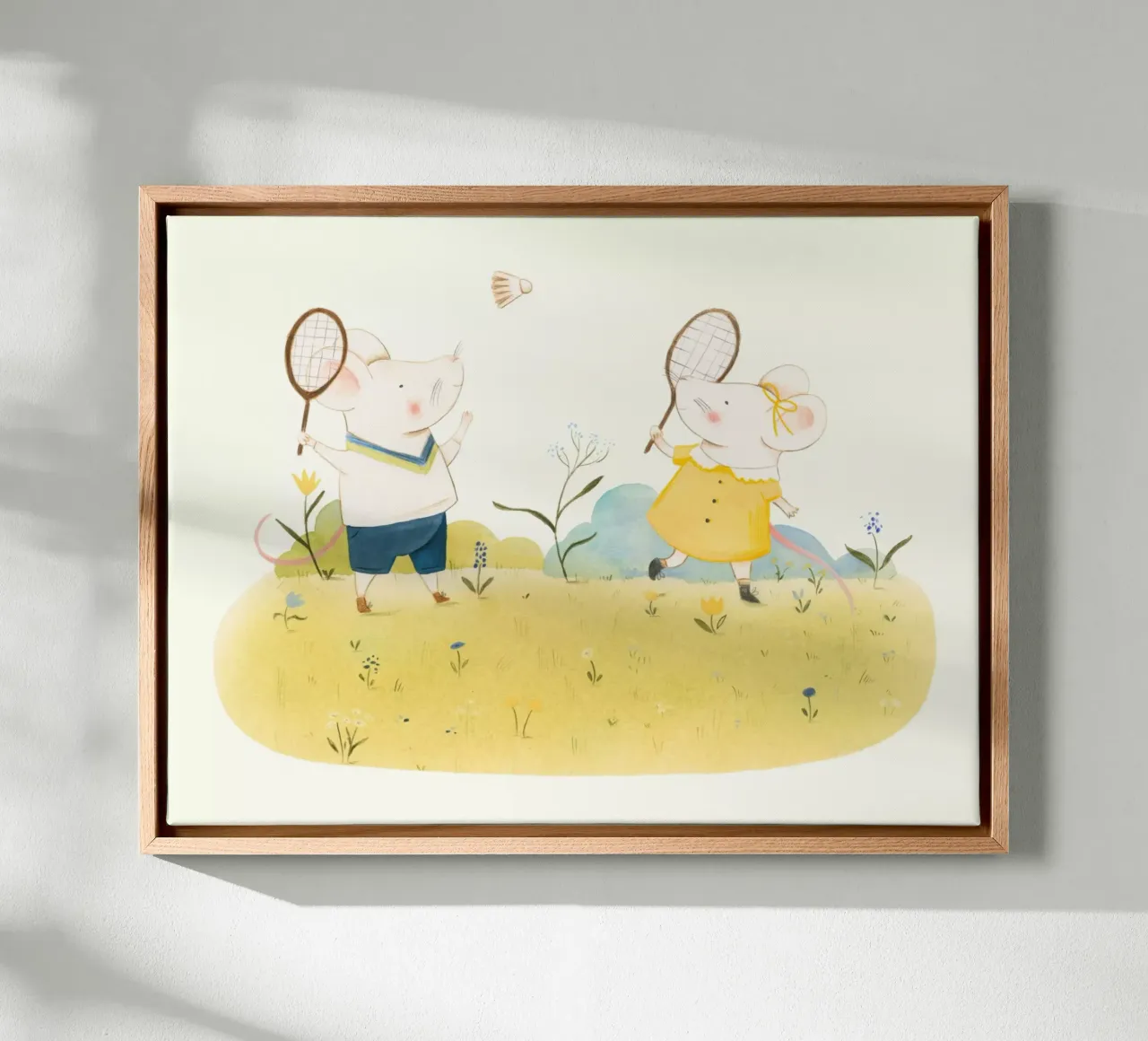 Judith Loske - Federball tela con Cornice a cassetta da The Artcircle