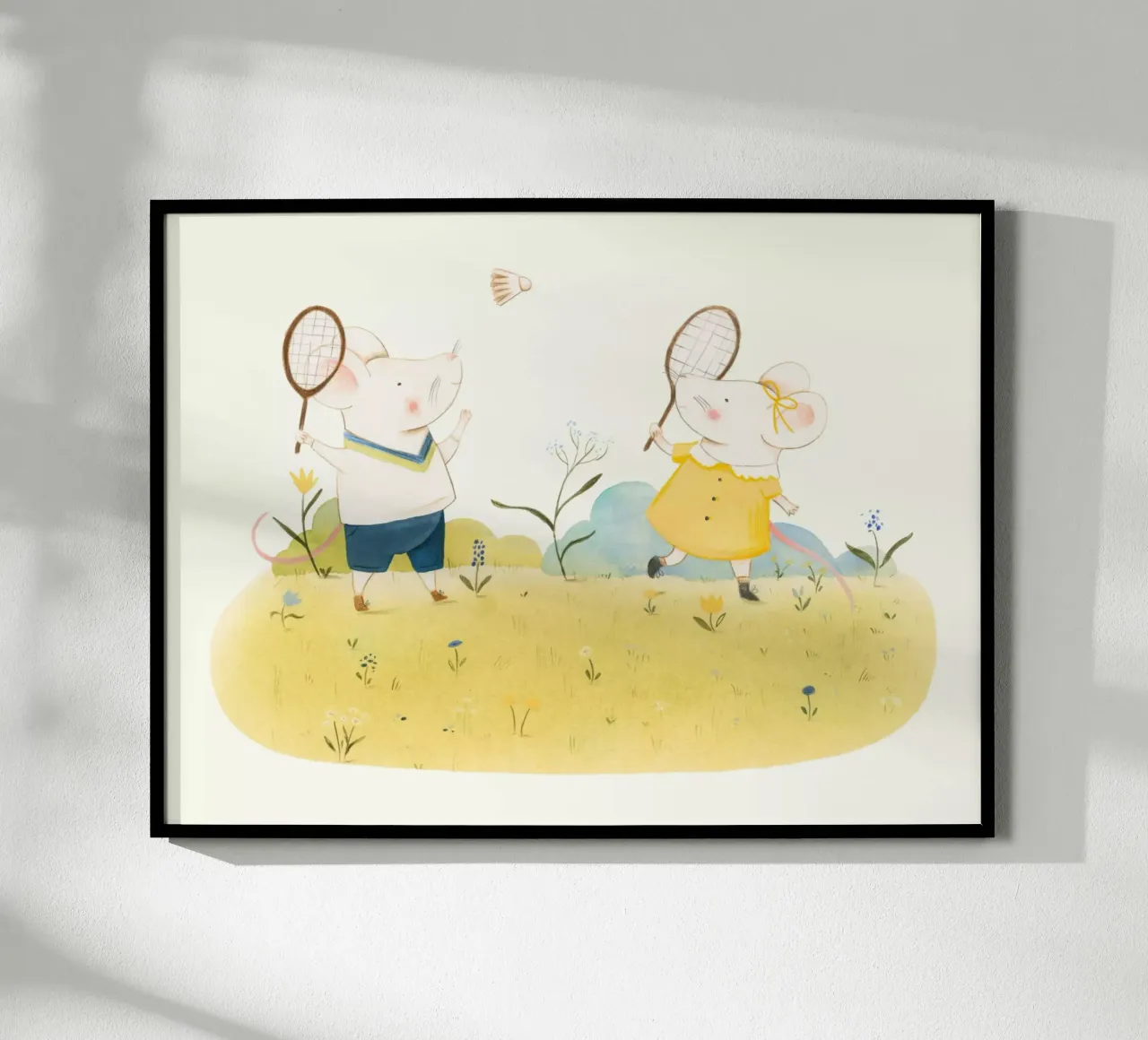 Judith Loske - Federball poster da The Artcircle