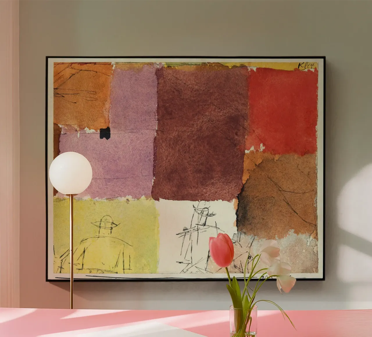 Composition with Figures plexiglass da artshop