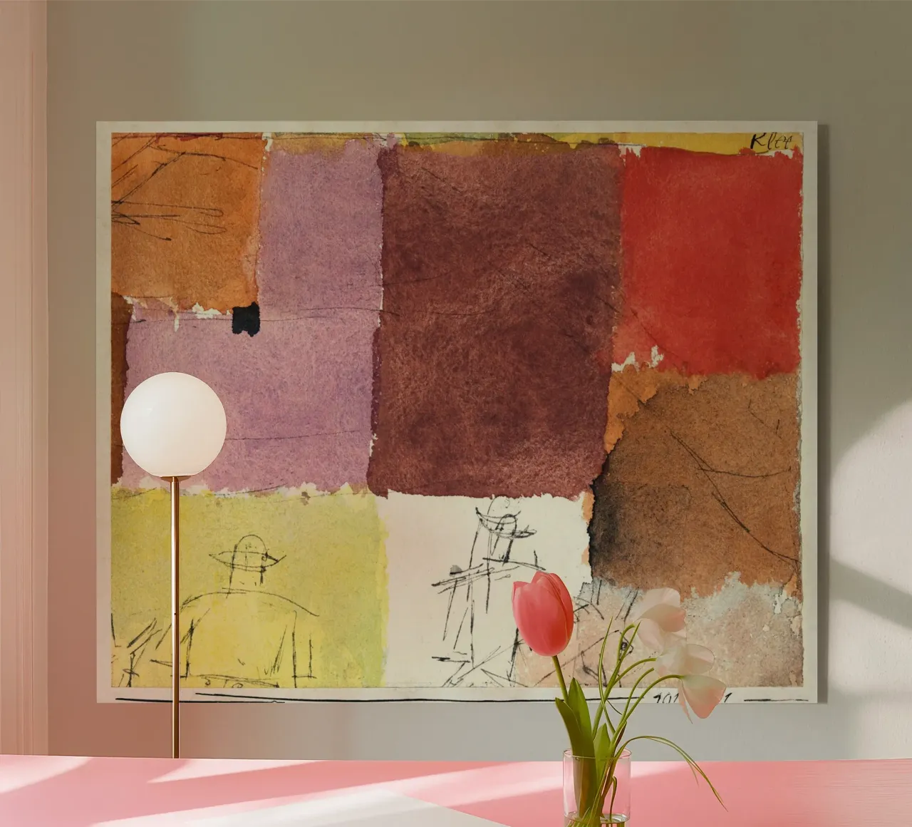 Composition with Figures plexiglass da artshop