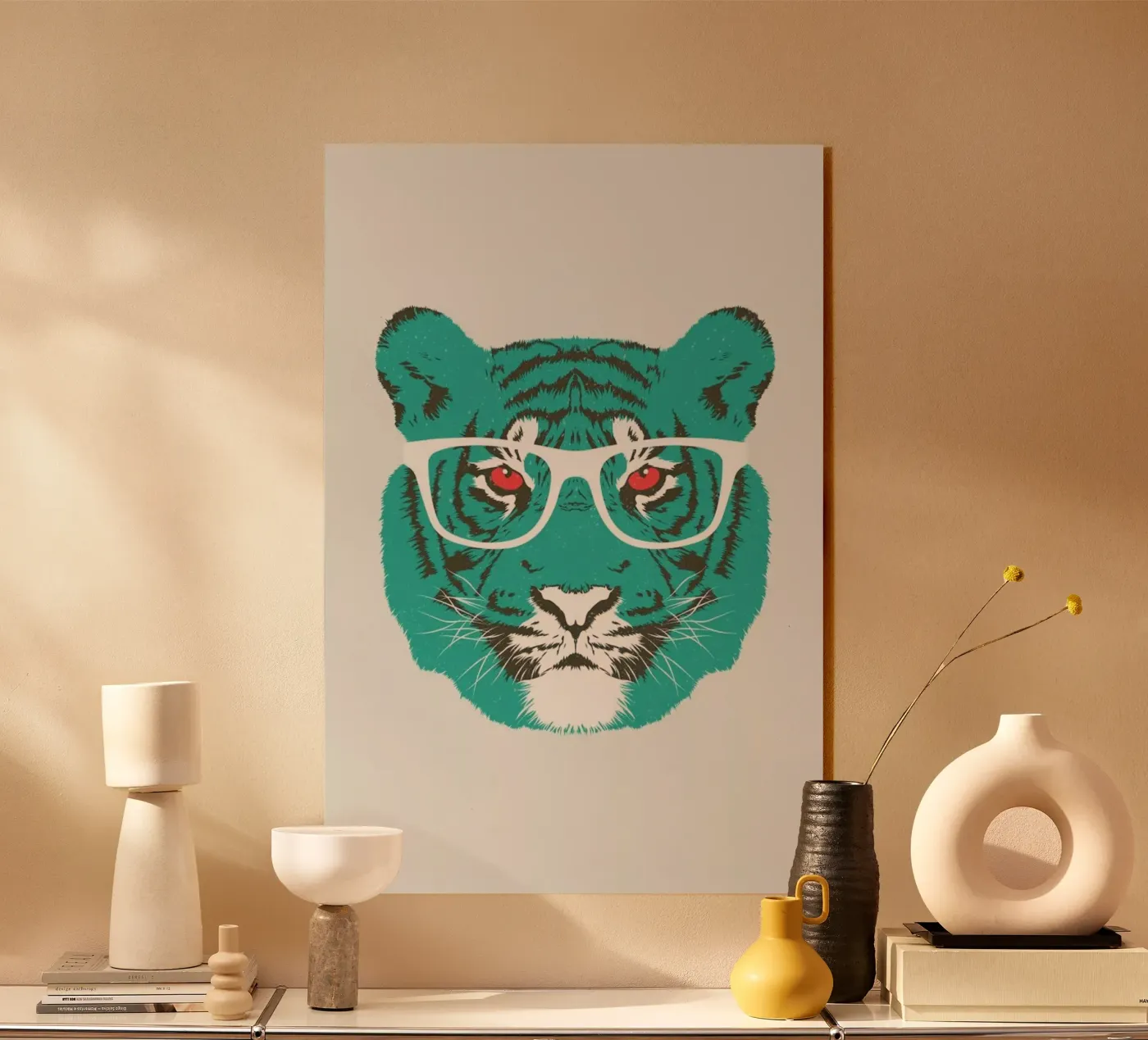 Bookish Big Cat plexiglass da Tracie Andrews