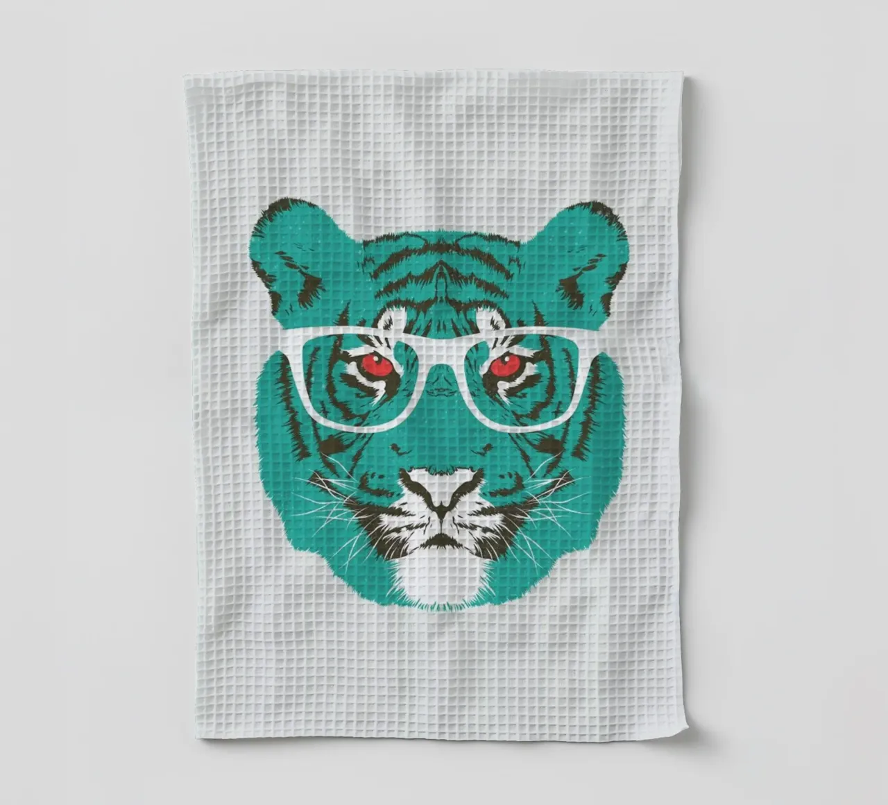 Bookish Big Cat canovaccio da cucina da Tracie Andrews