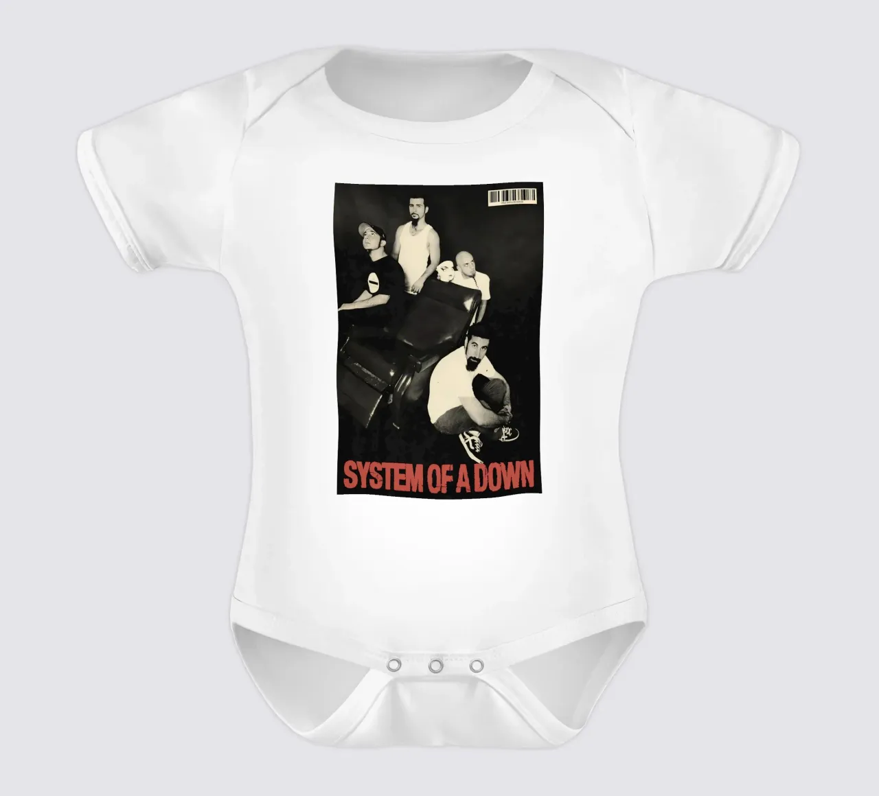 All System Of A Down Classic Style body neonato maniche corte da TAERUNZE