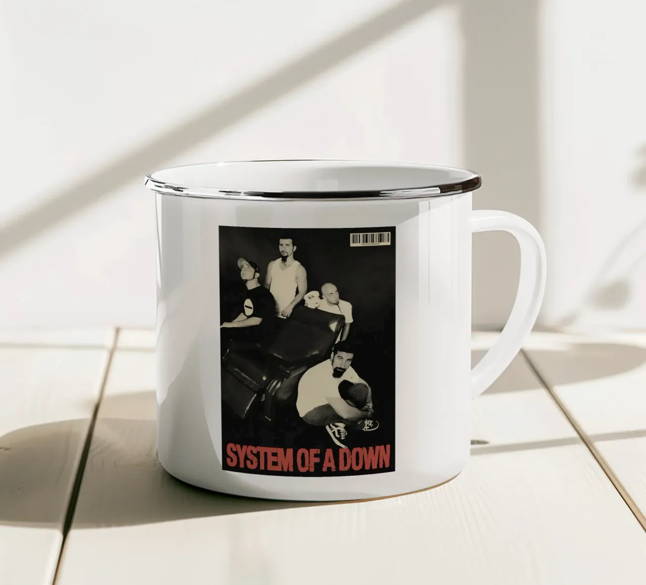 All System Of A Down Classic Style tazza in smalto da TAERUNZE