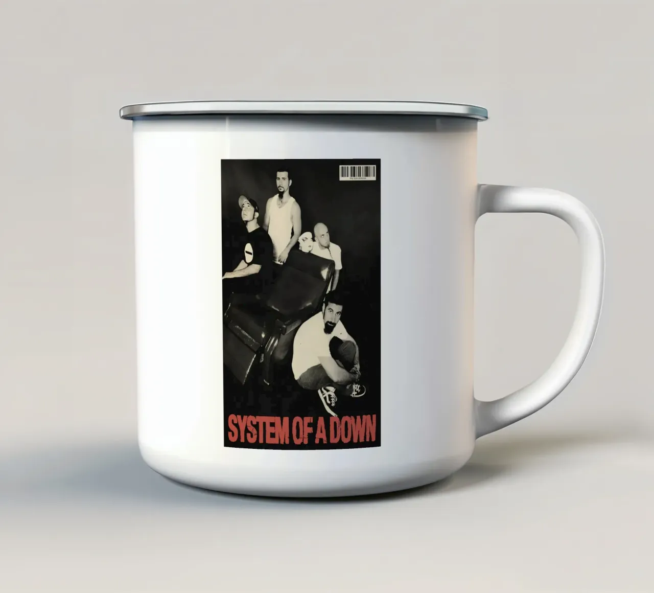 All System Of A Down Classic Style tazza in smalto da TAERUNZE