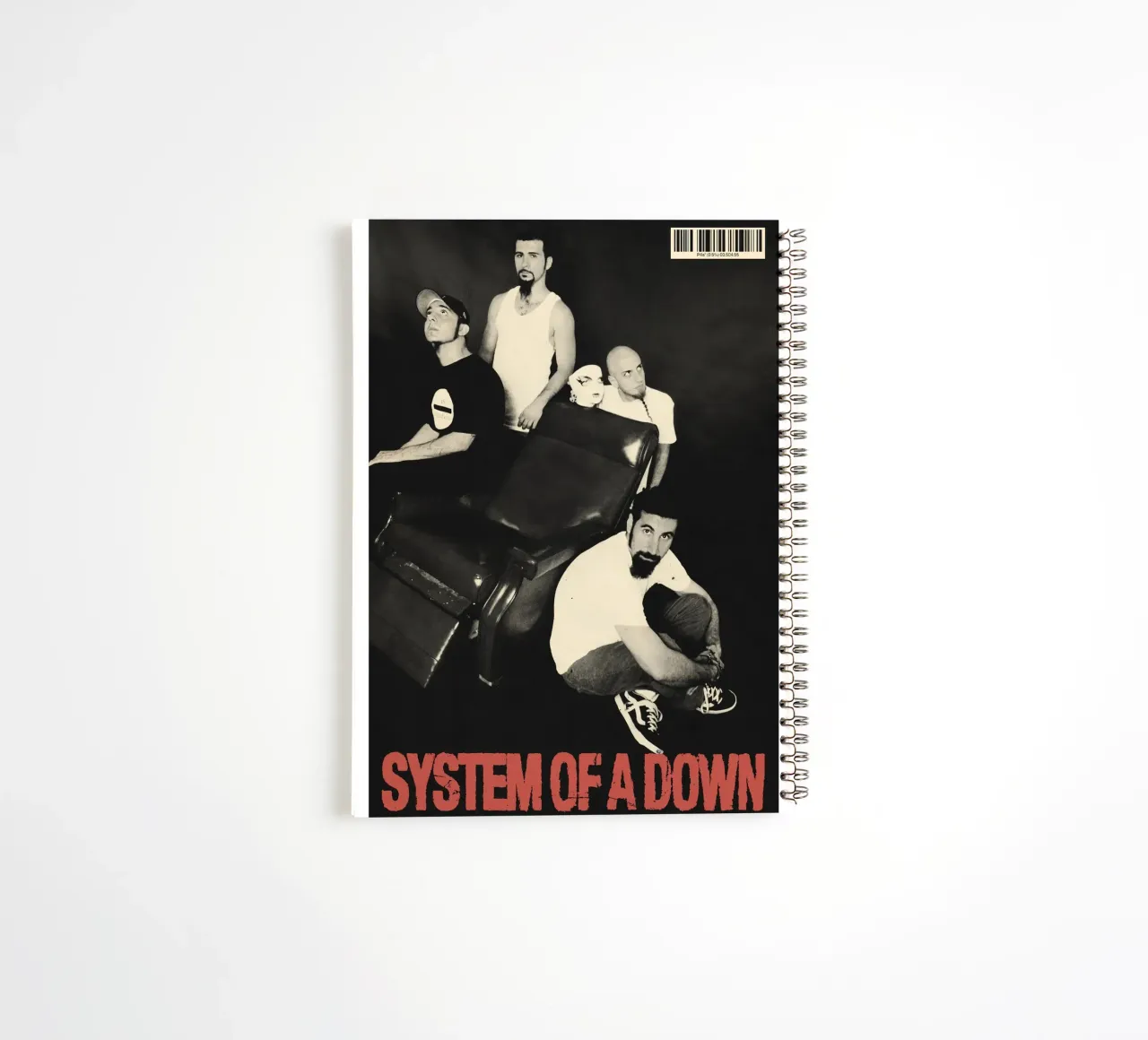 All System Of A Down Classic Style diario ad anelli da TAERUNZE