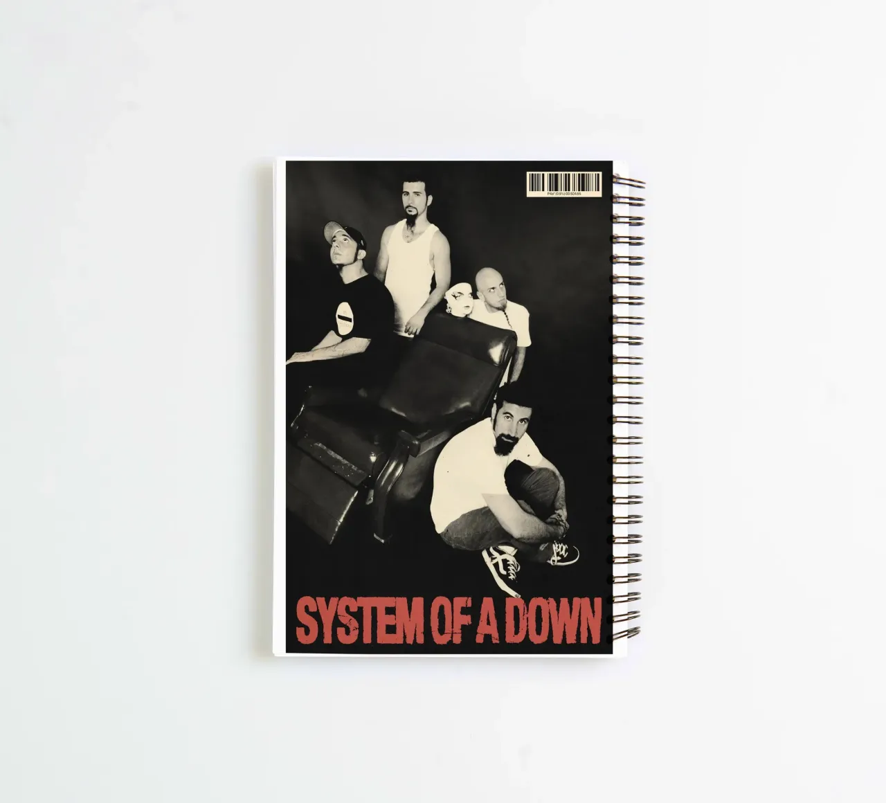 All System Of A Down Classic Style diario ad anelli da TAERUNZE