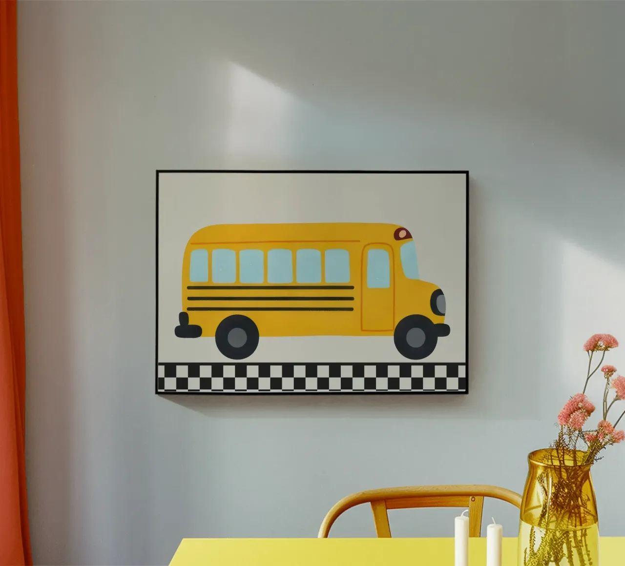 Schulbus Vibes plexiglass da PurePeachKids