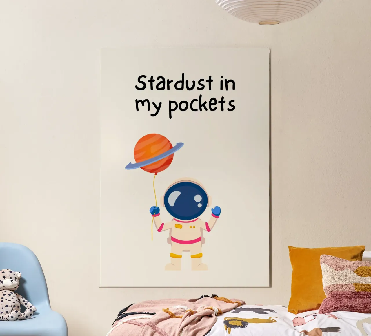 Stardust in my pockets carta hahnemühle da PurePeachKids