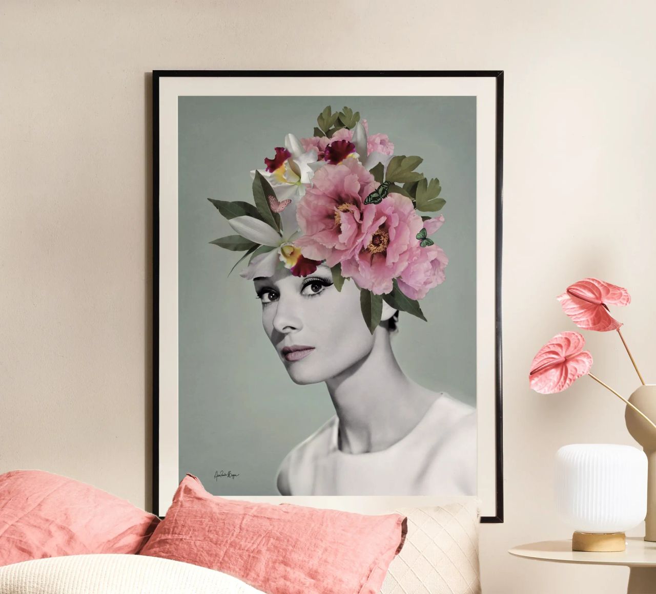 Audrey Tiffany´s Poster von Ana Paula Hoppe