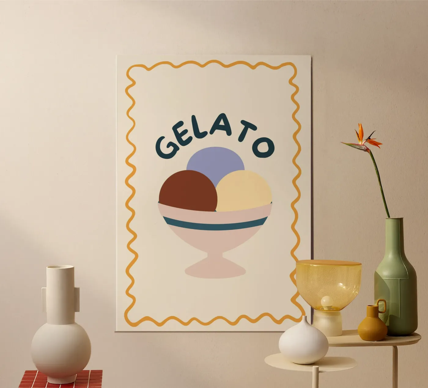 Gelato poster da PurePeachKids