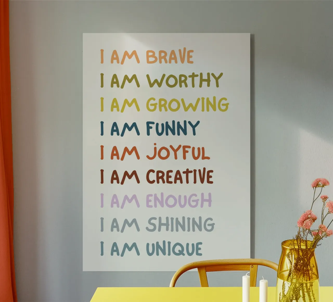 I AM... plexiglass da PurePeachKids