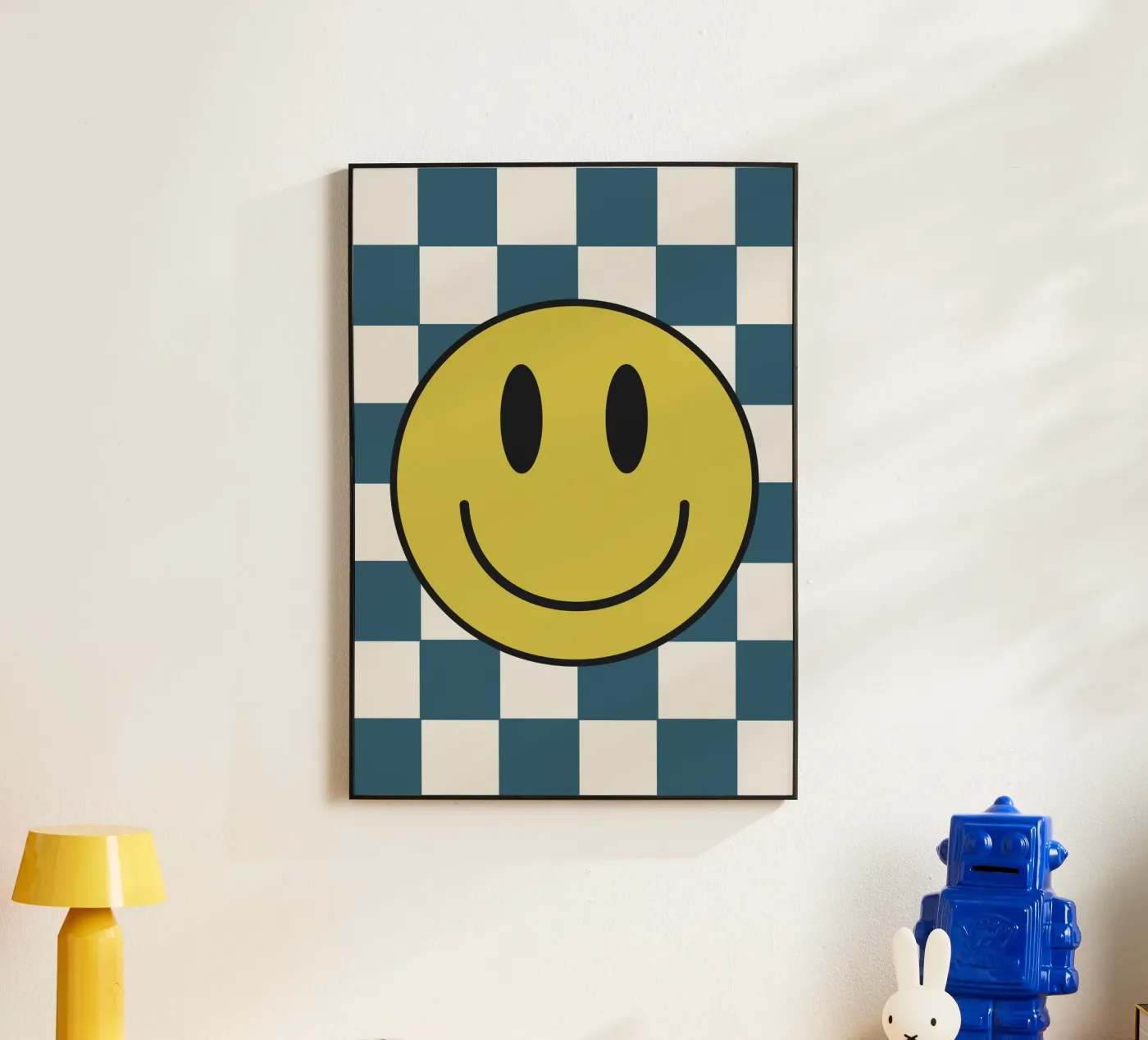Smiley aluminium-dibond van PurePeachKids