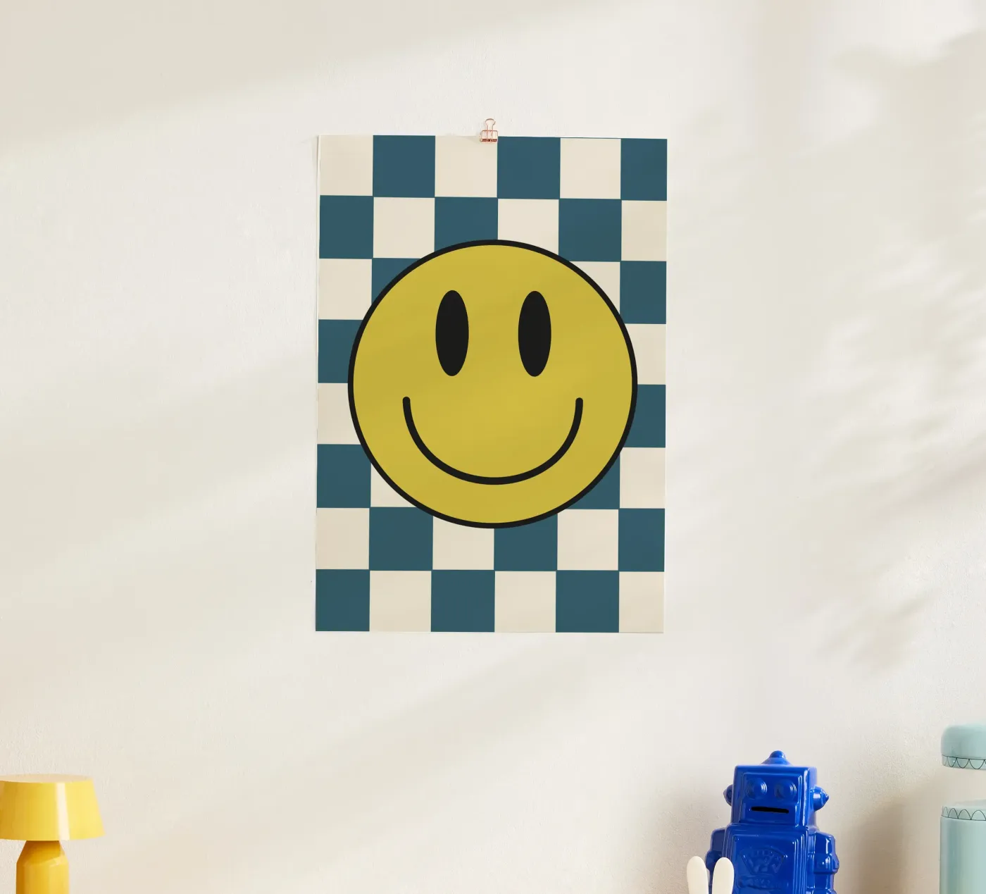 Smiley poster by PurePeachKids