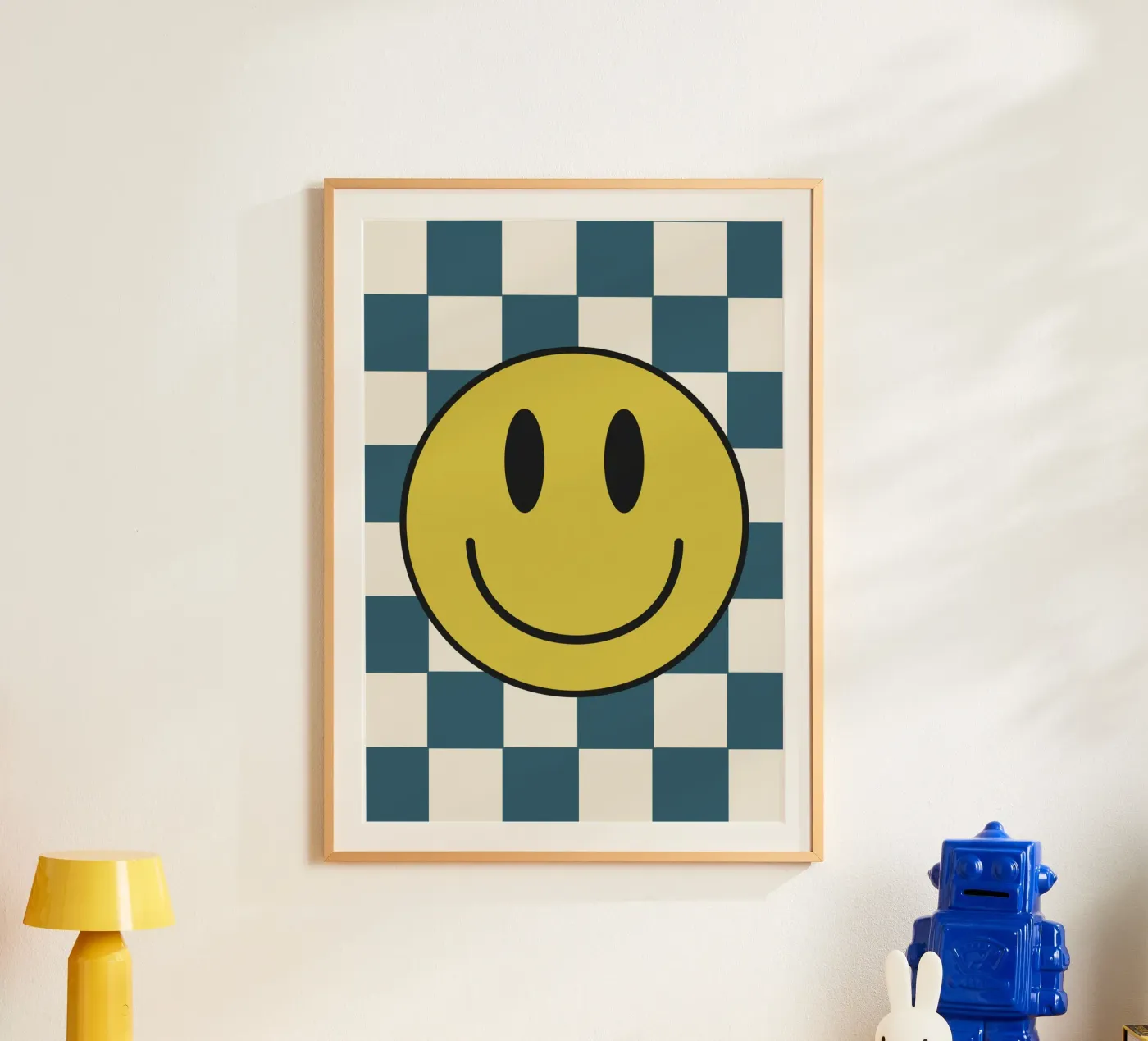 Smiley poster by PurePeachKids