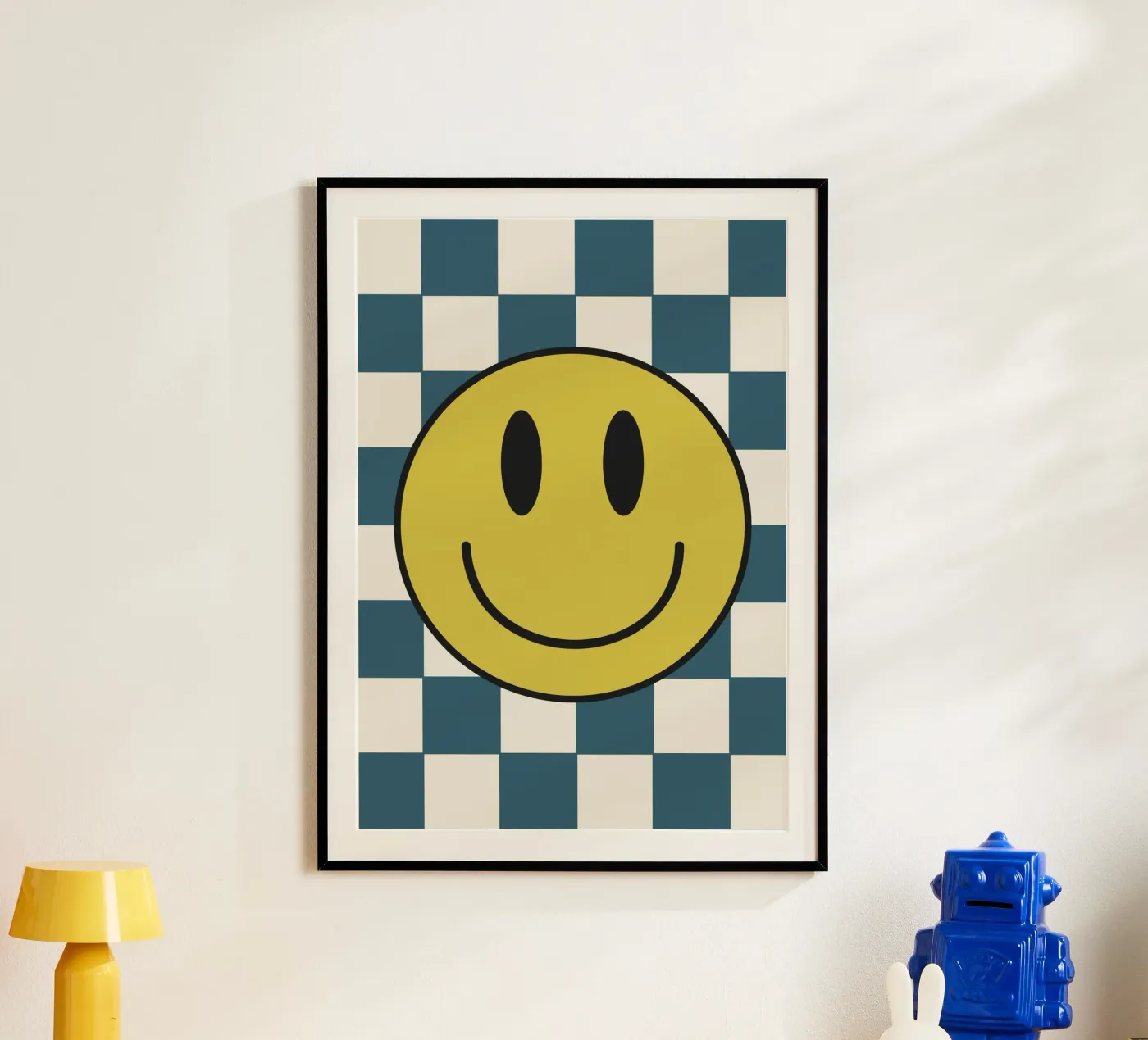 Smiley poster by PurePeachKids