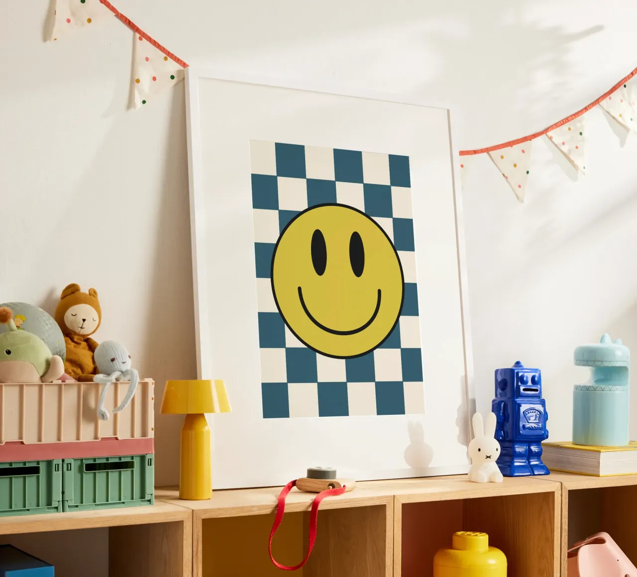 Smiley poster van PurePeachKids