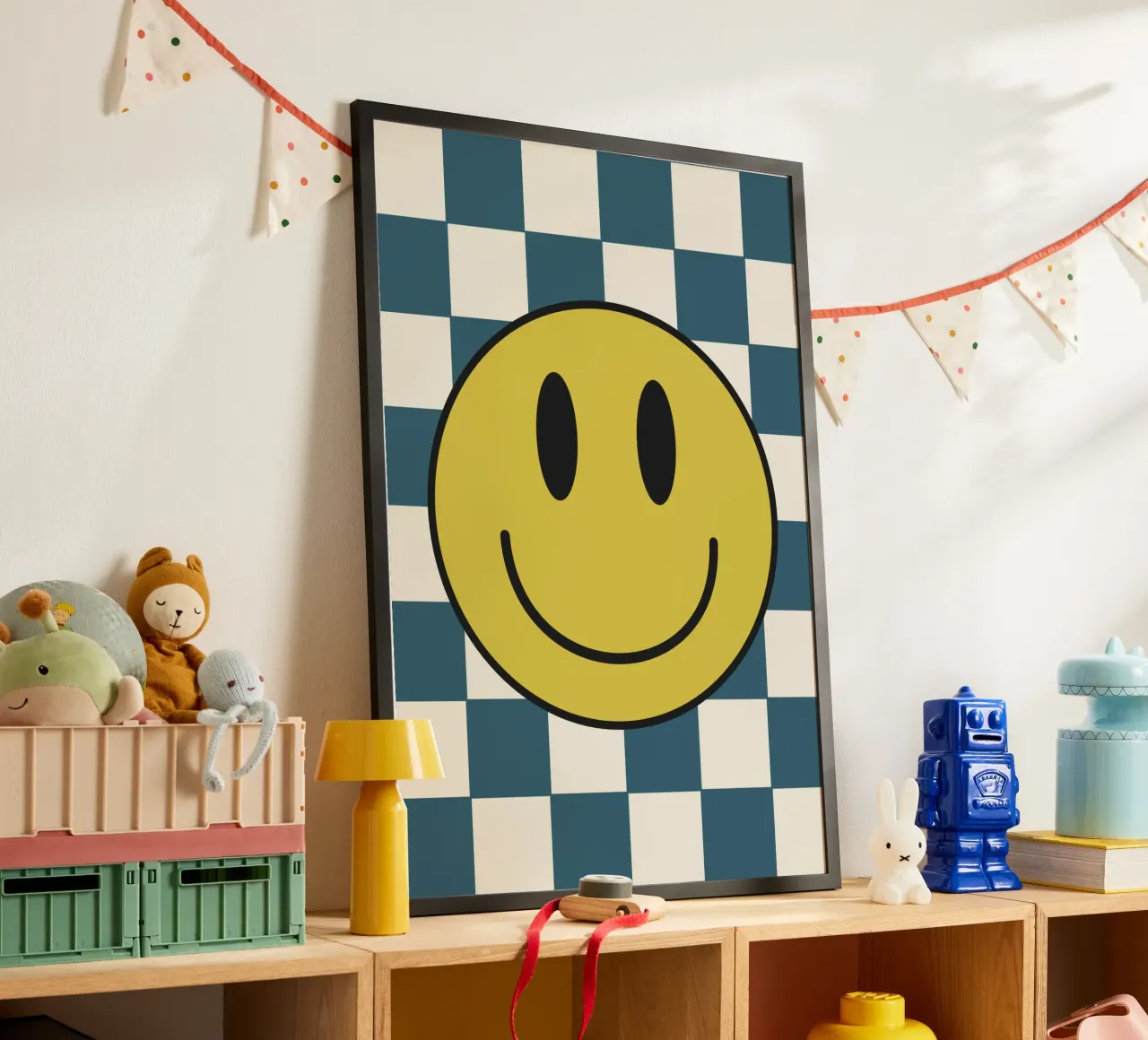 Smiley poster van PurePeachKids