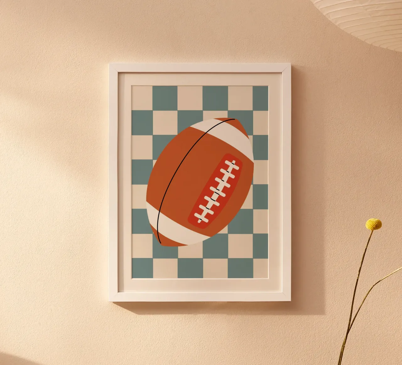 Baseball Vibes poster da PurePeachKids