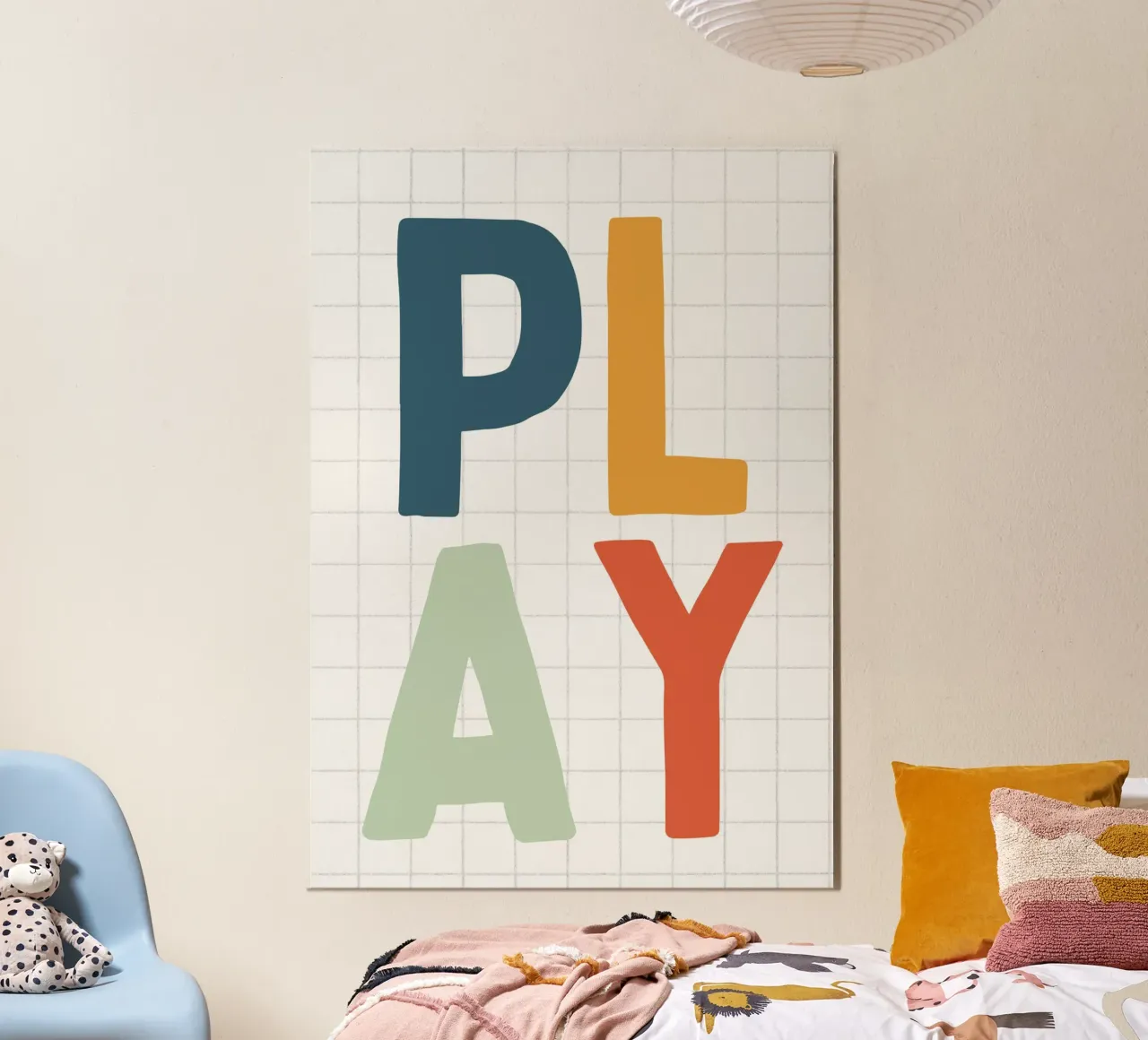 PLAY poster by PurePeachKids