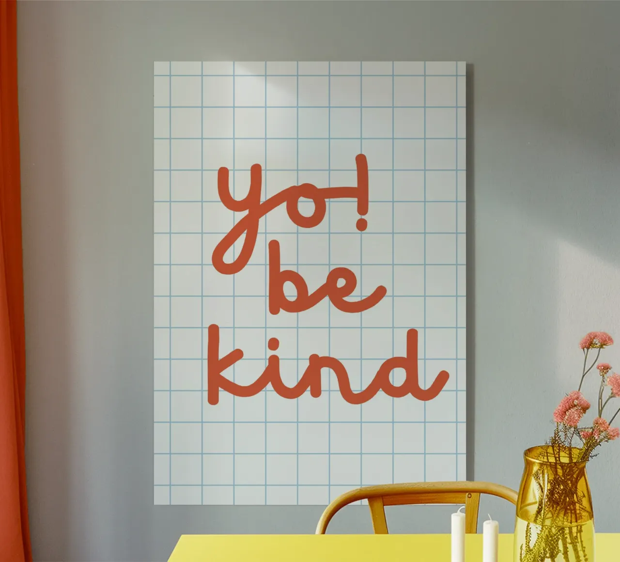 yo! be kind. plexiglass da PurePeachKids