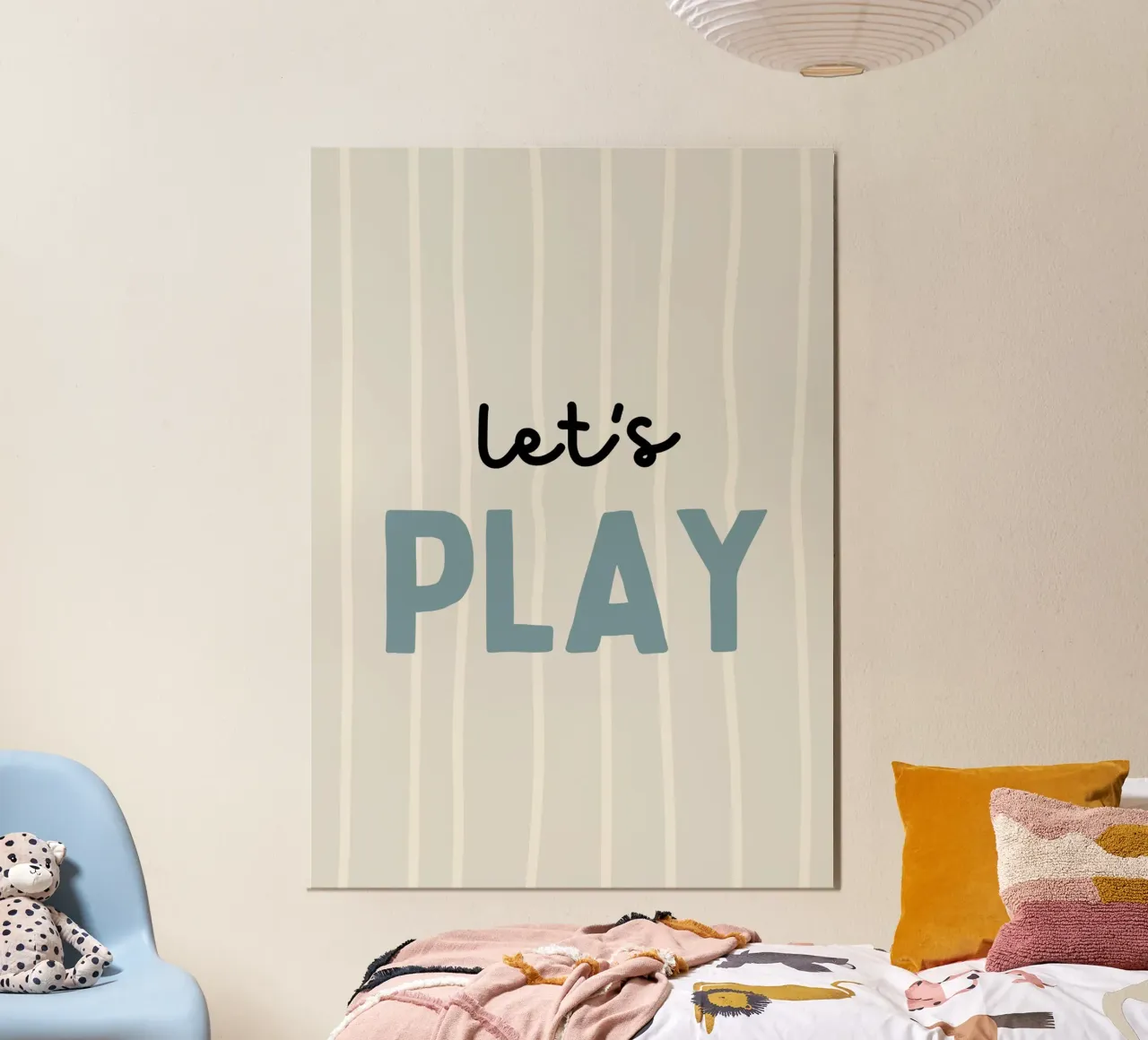 let's play poster da PurePeachKids