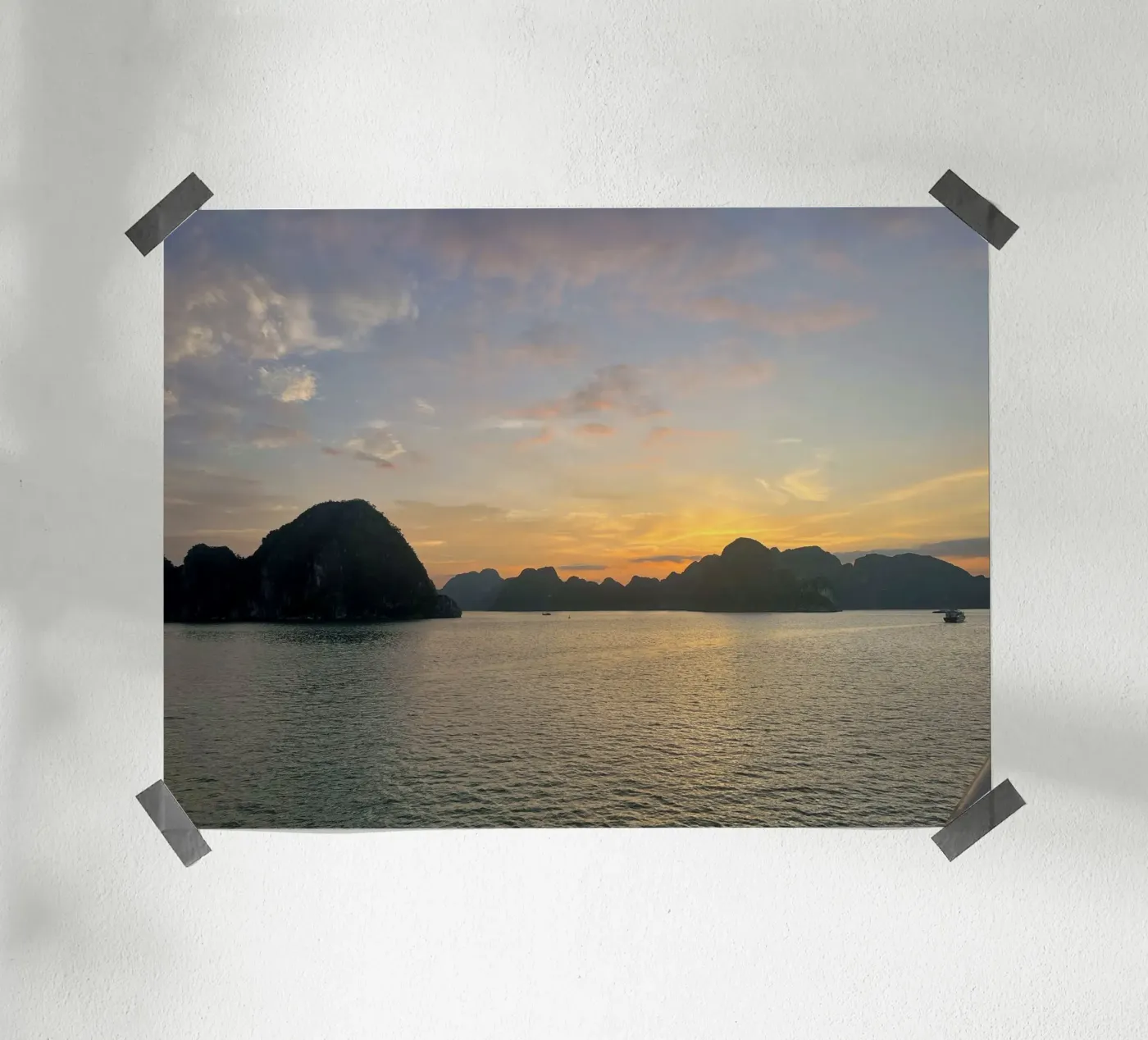 Halong Bucht poster da travelloop