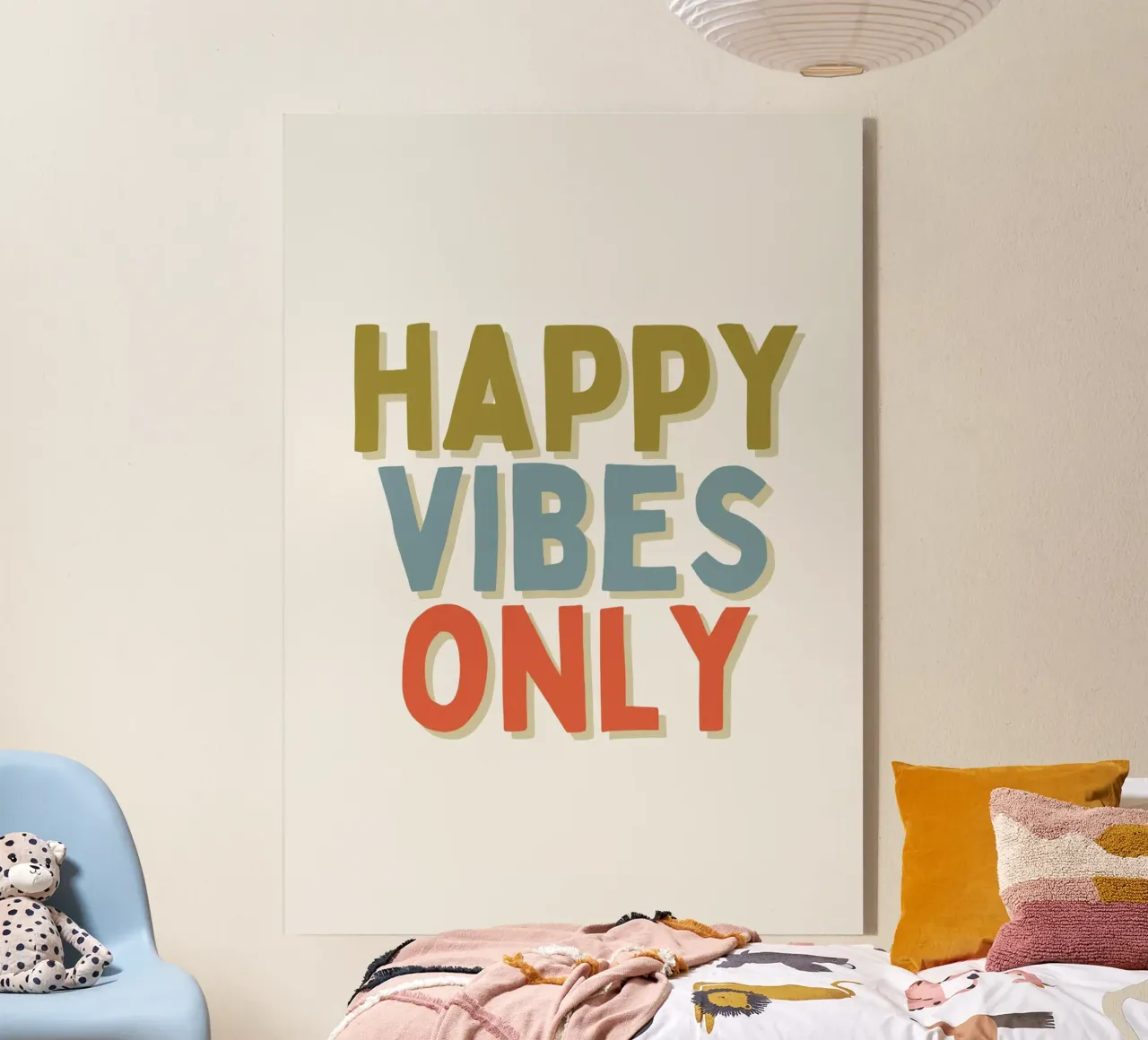 Happy Vibes Only plexiglass da PurePeachKids
