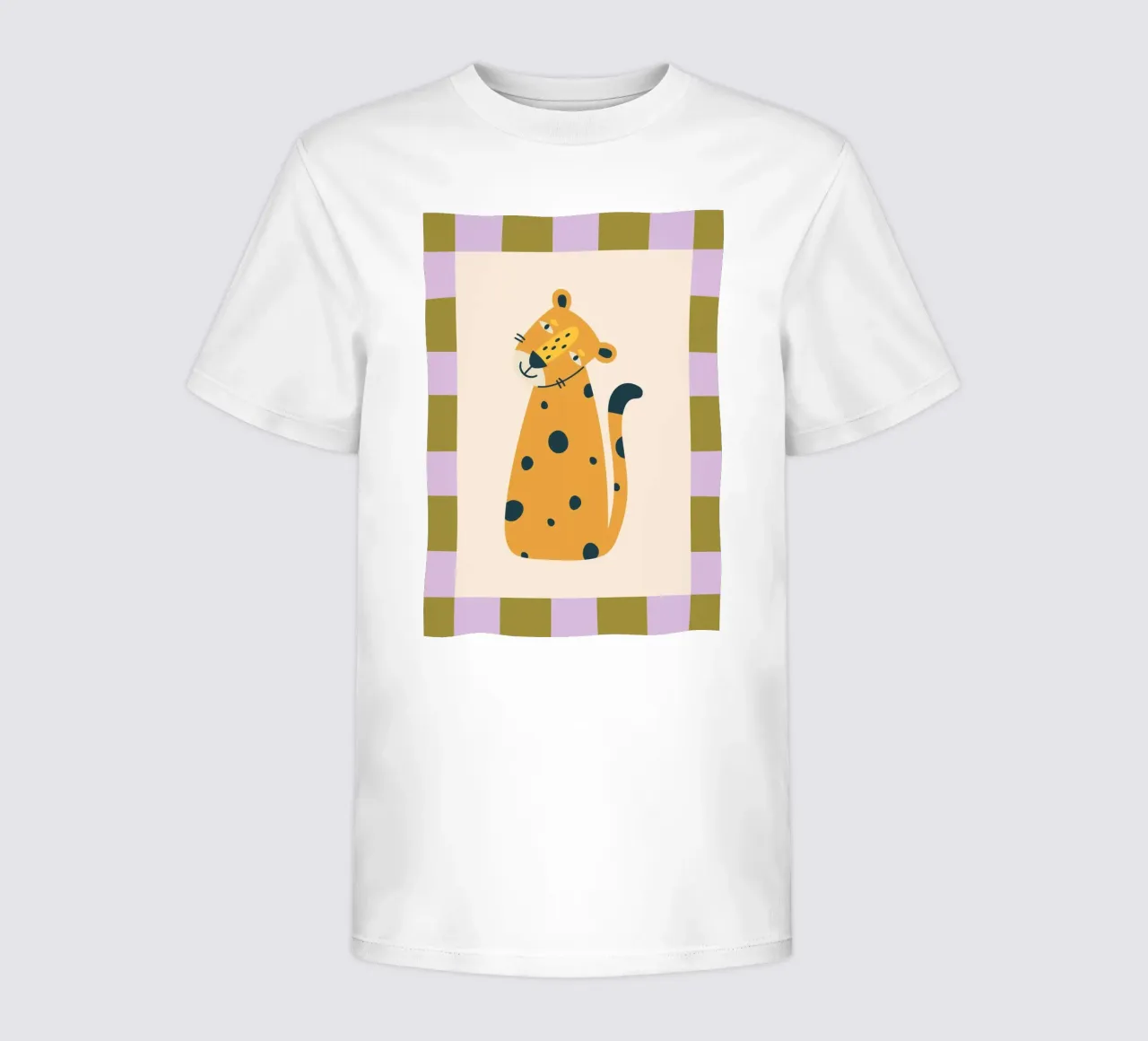 Leopard t-shirt bambini da PurePeachKids