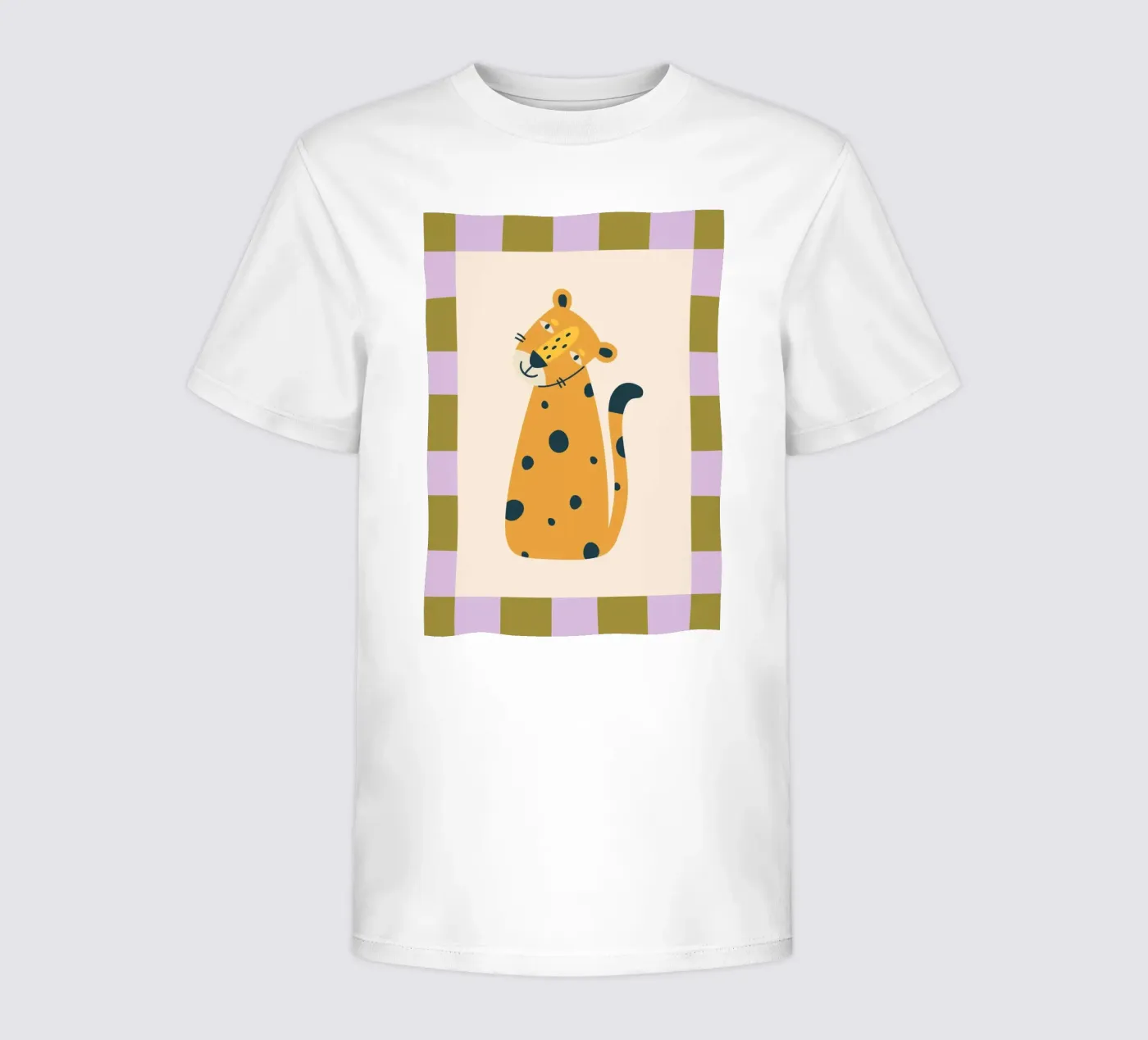 Leopard Kinder T-Shirt von PurePeachKids