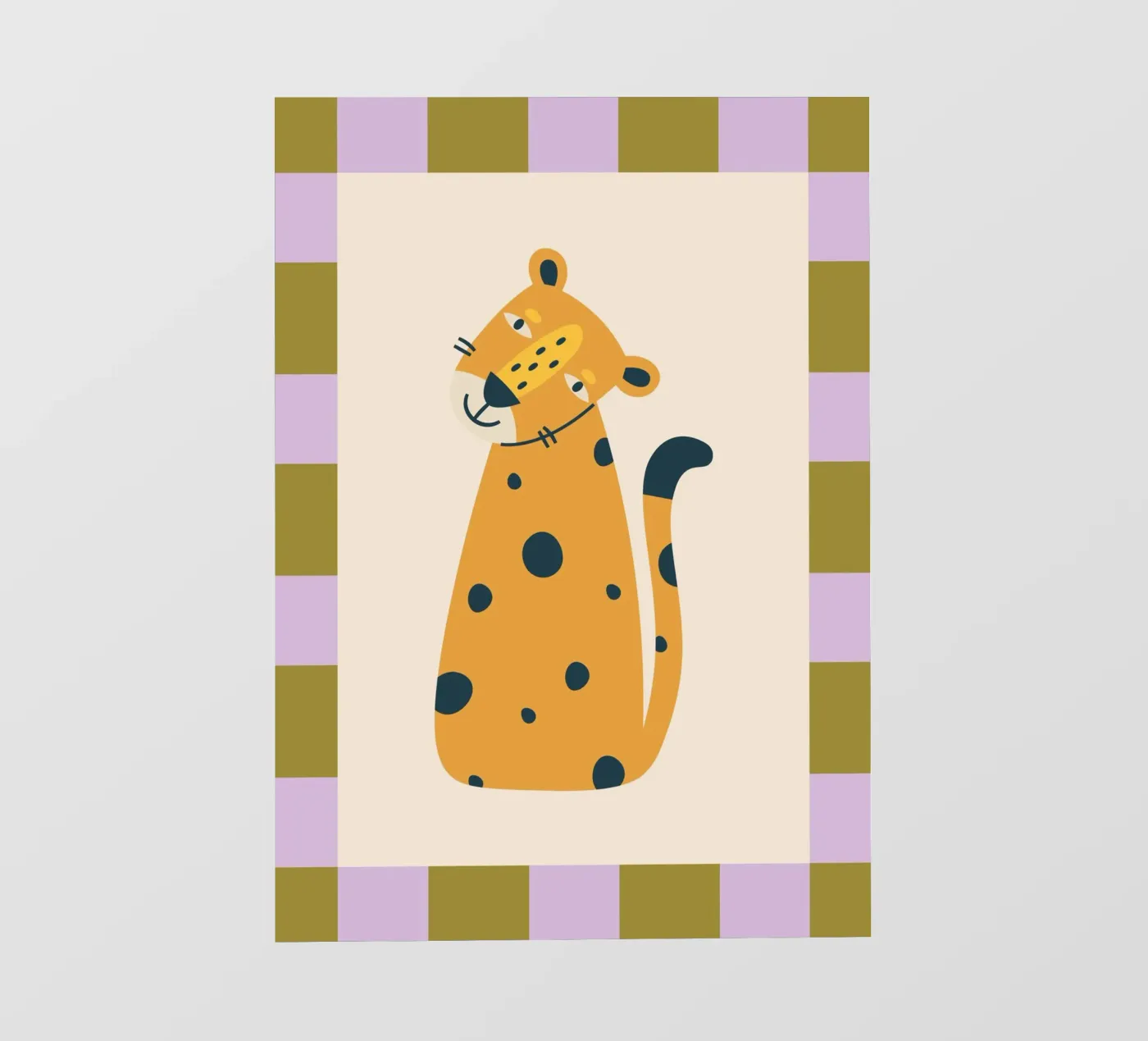 Leopard PVC Plane von PurePeachKids