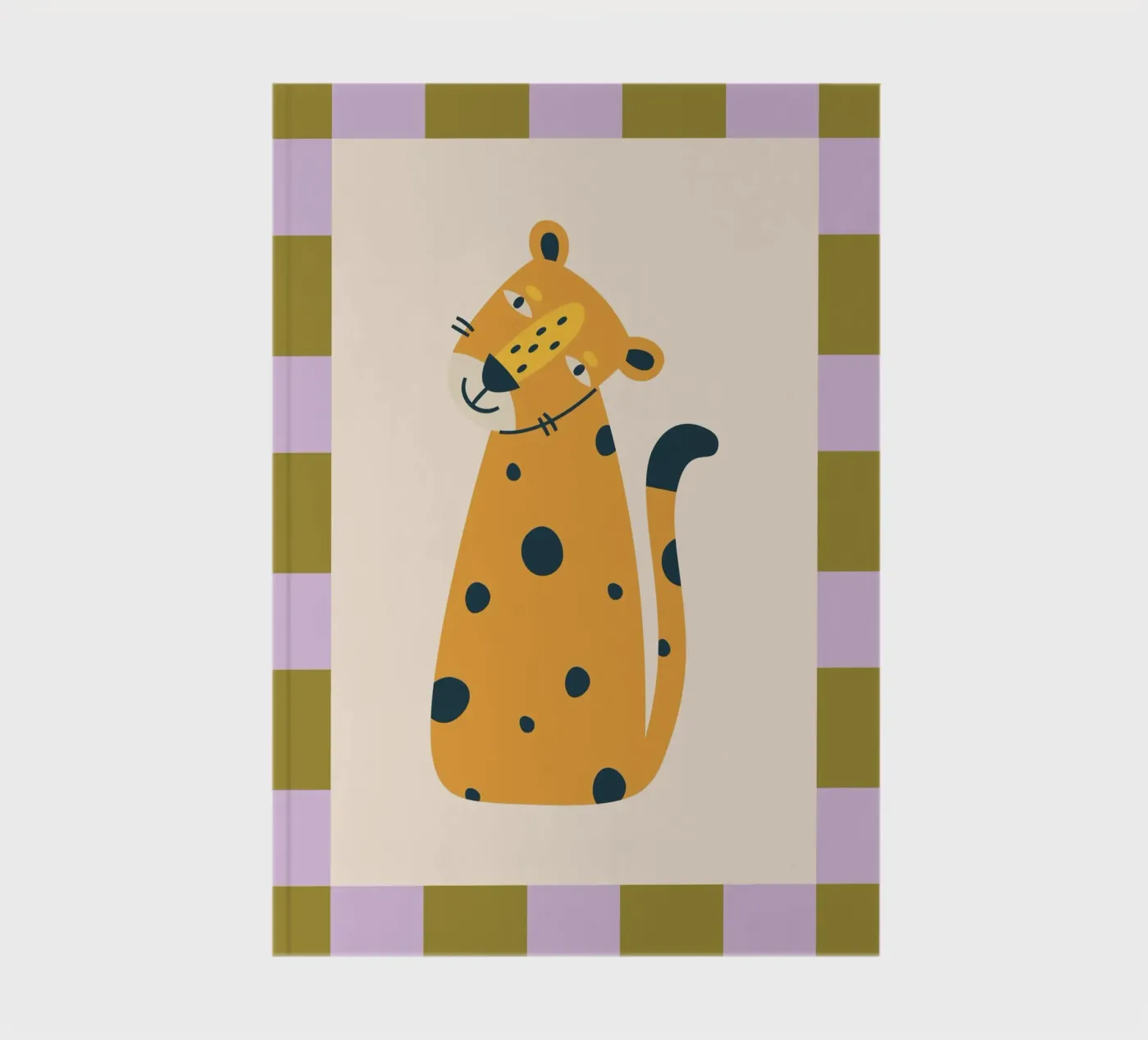 Leopard notebook by PurePeachKids