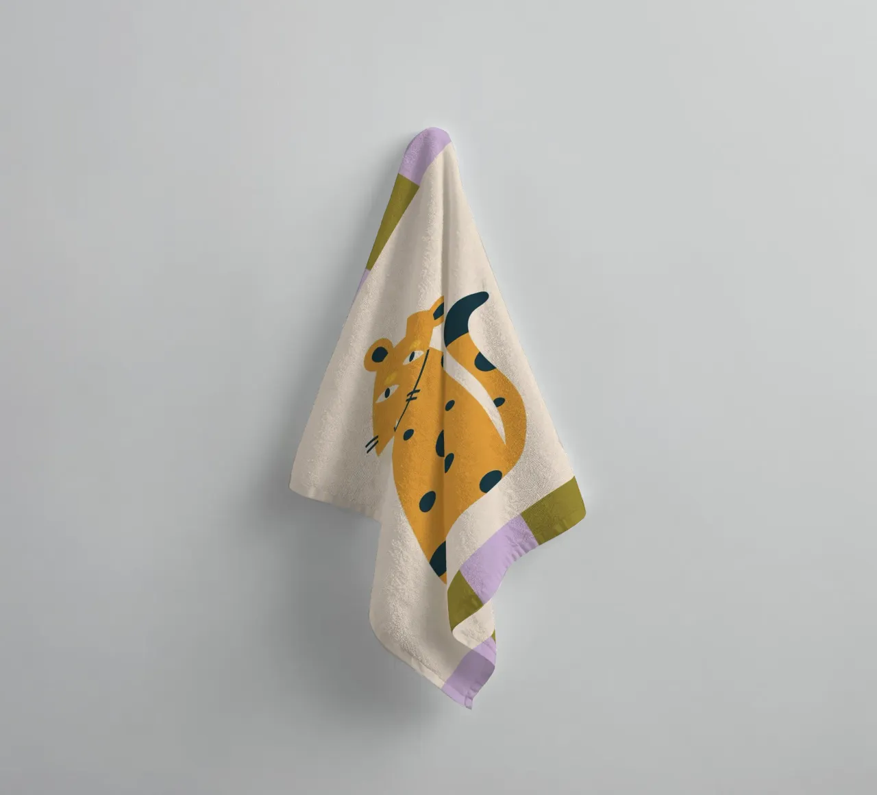 Leopard Handtuch von PurePeachKids