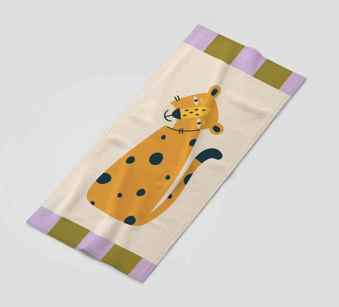 Leopard Strandtuch von PurePeachKids