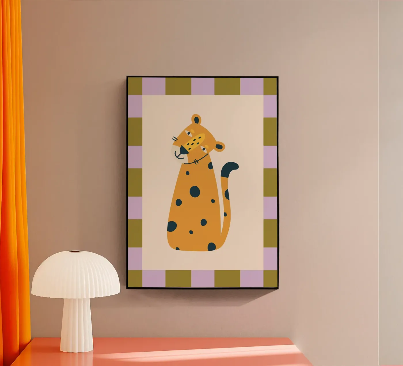 Leopard plexiglas de PurePeachKids