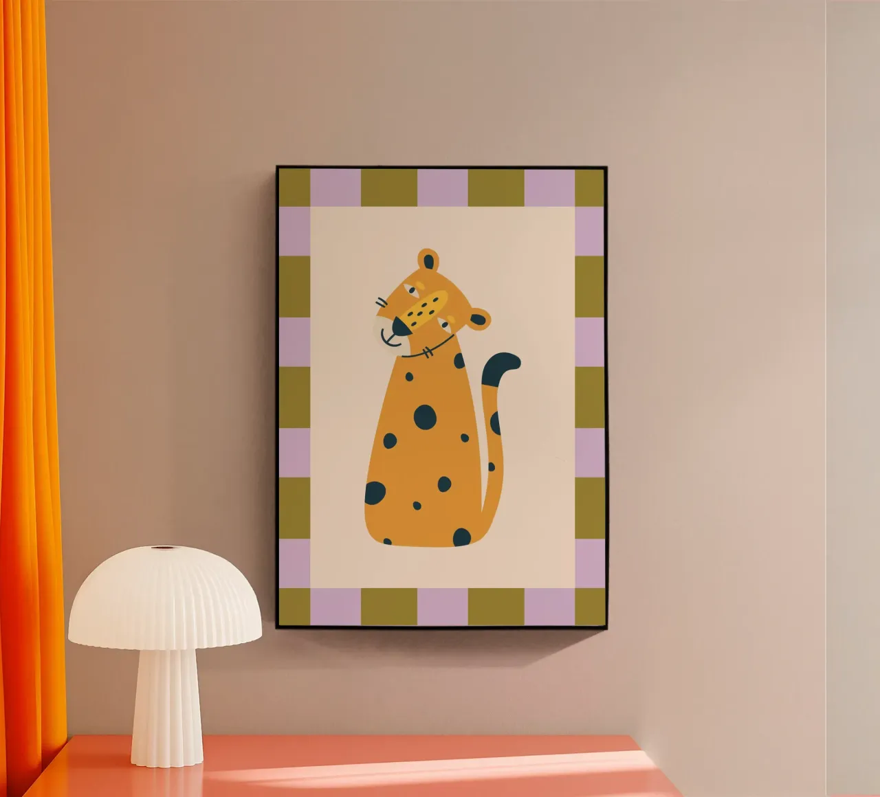 Leopard plexiglass da PurePeachKids