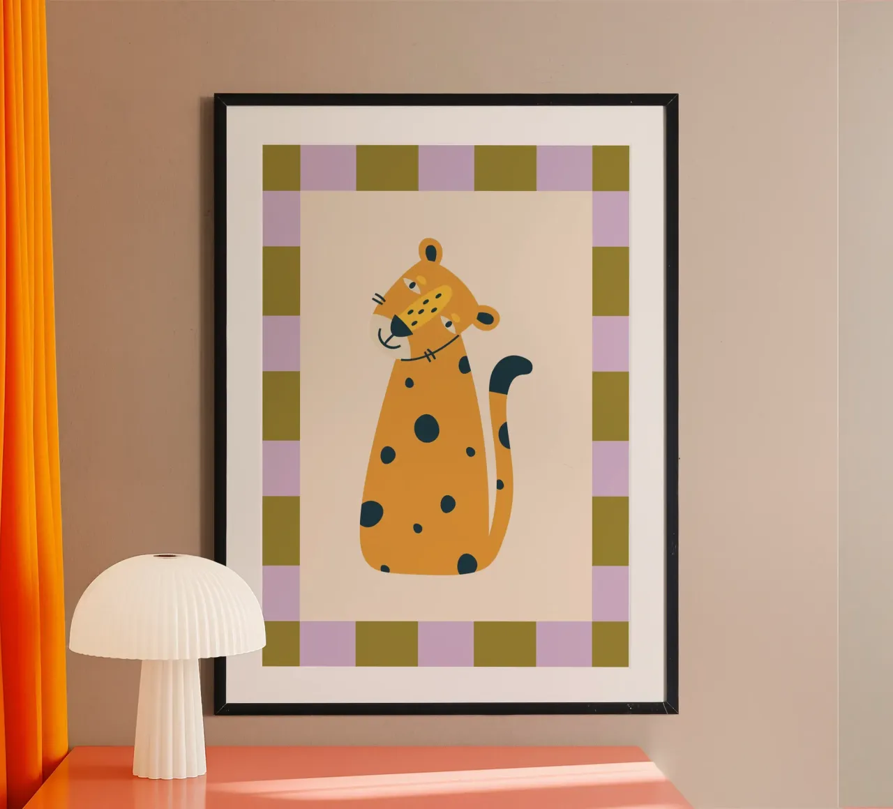 Leopard poster da PurePeachKids