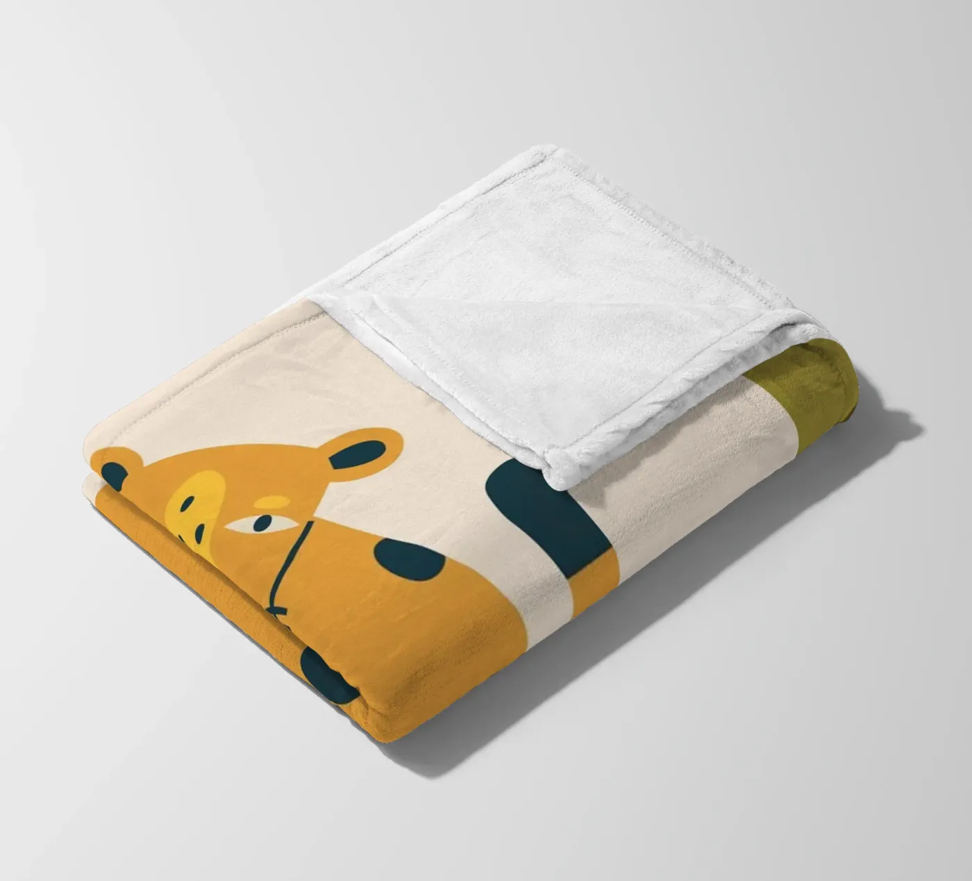 Leopard coperta in pile da PurePeachKids