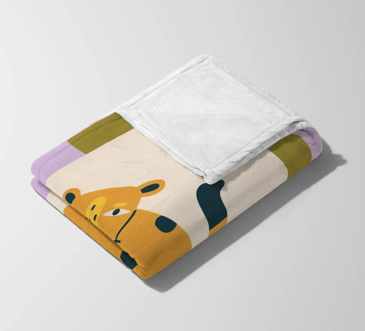 Leopard Fleecedecke von PurePeachKids