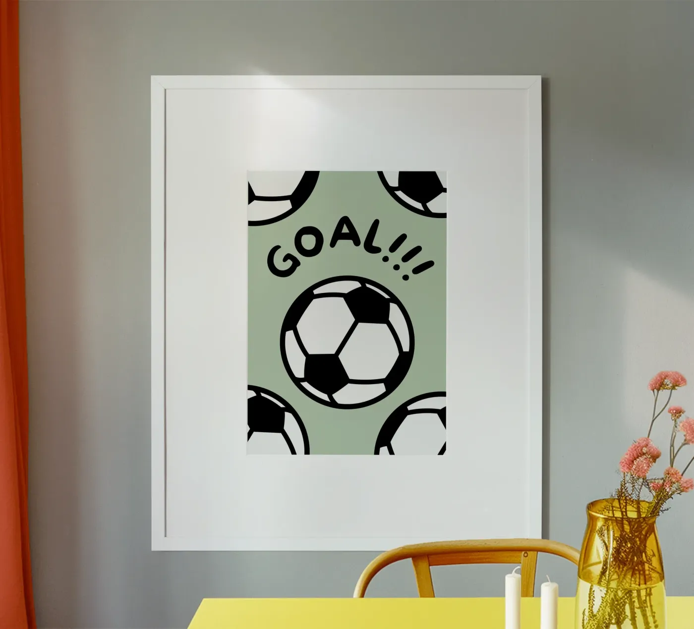 GOAL!!! poster by PurePeachKids