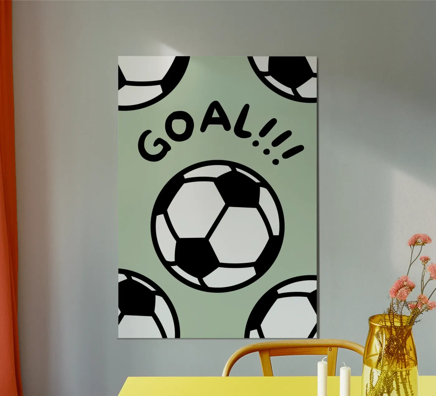GOAL!!! poster by PurePeachKids
