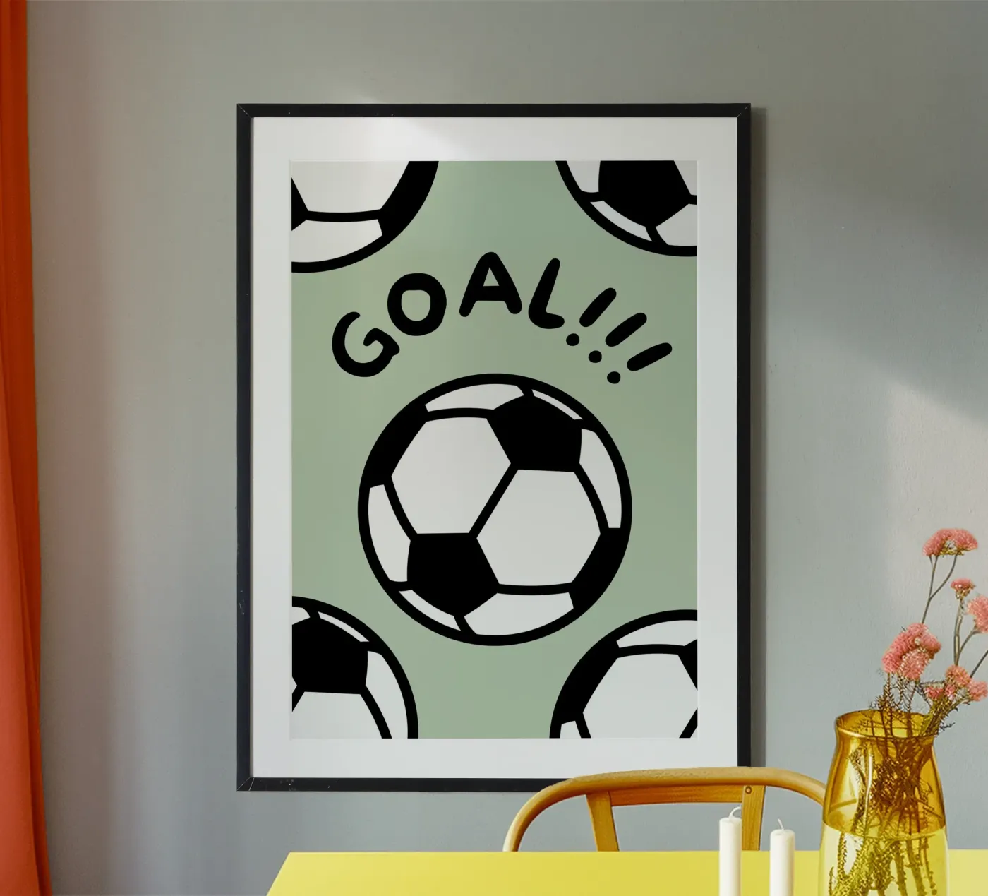 GOAL!!! poster by PurePeachKids