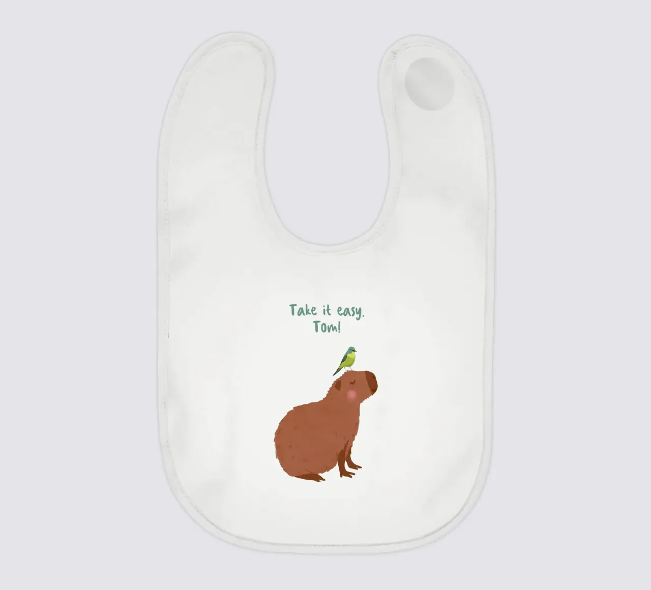 Design personalizzabile "Capybara bavaglino da Illustration Raissa Oltmanns
