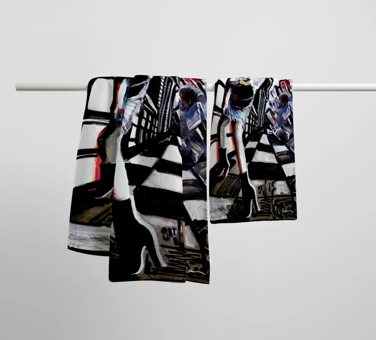 Movement asciugamano da bagno da Verena Bonath | 21st aesthetics