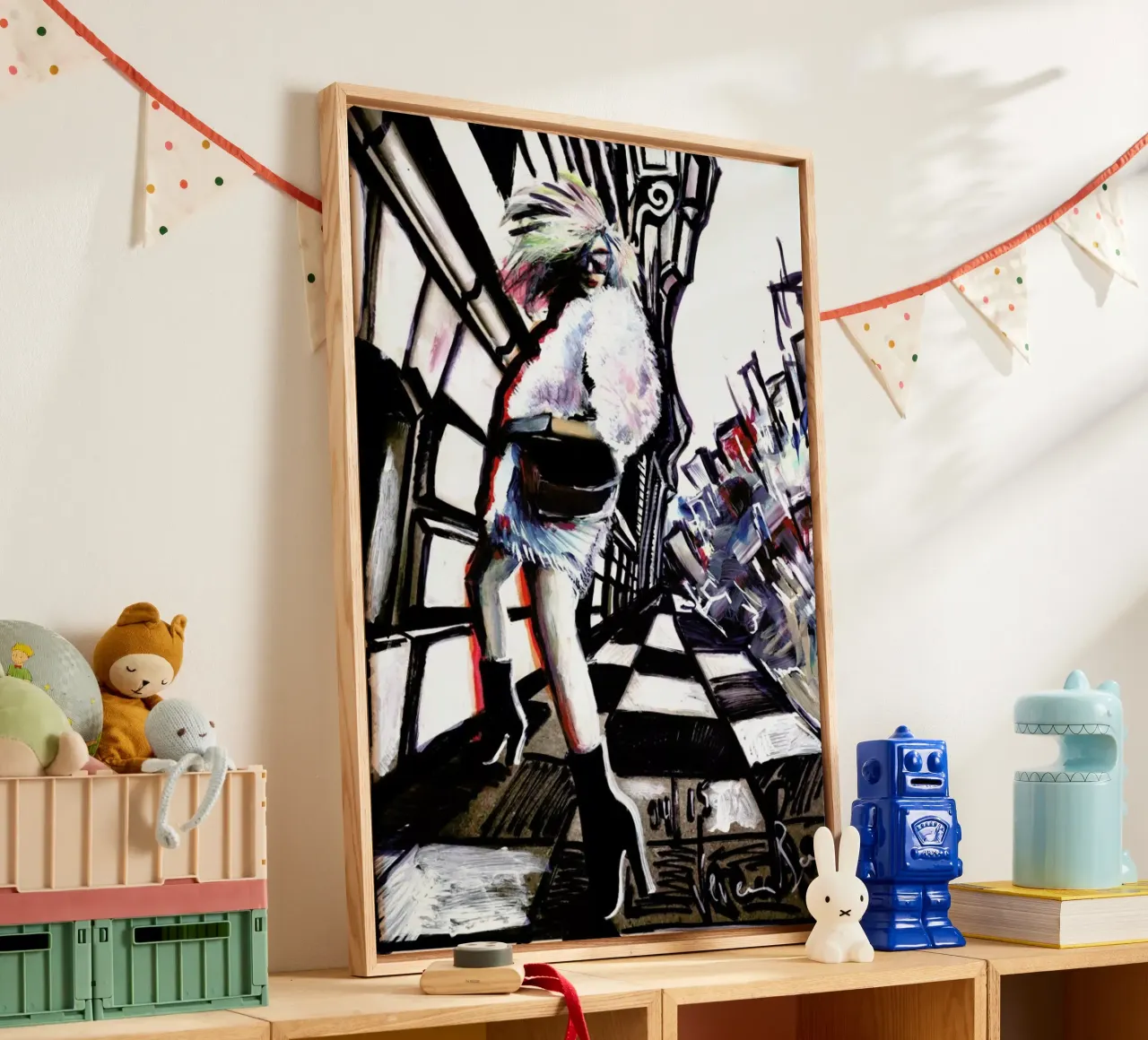 Movement canvas by Verena Bonath | 21st aesthetics