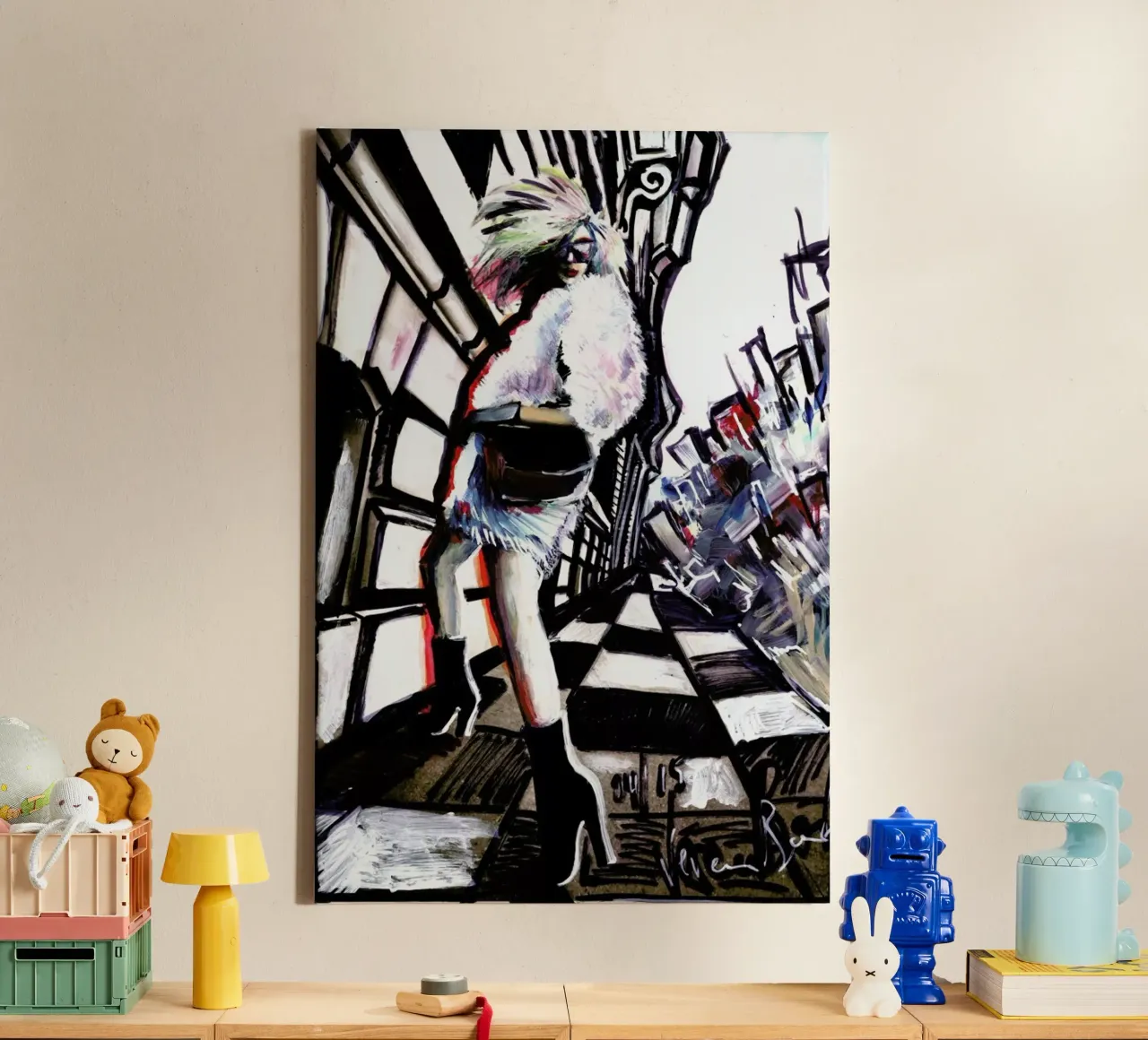 Movement canvas by Verena Bonath | 21st aesthetics