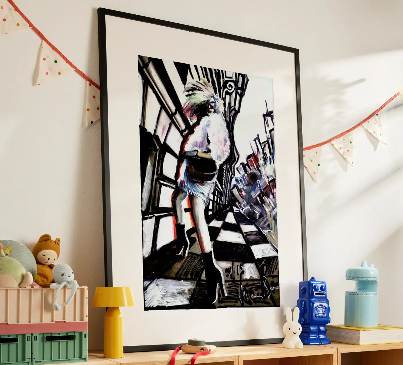 Movement Poster von Verena Bonath | 21st aesthetics