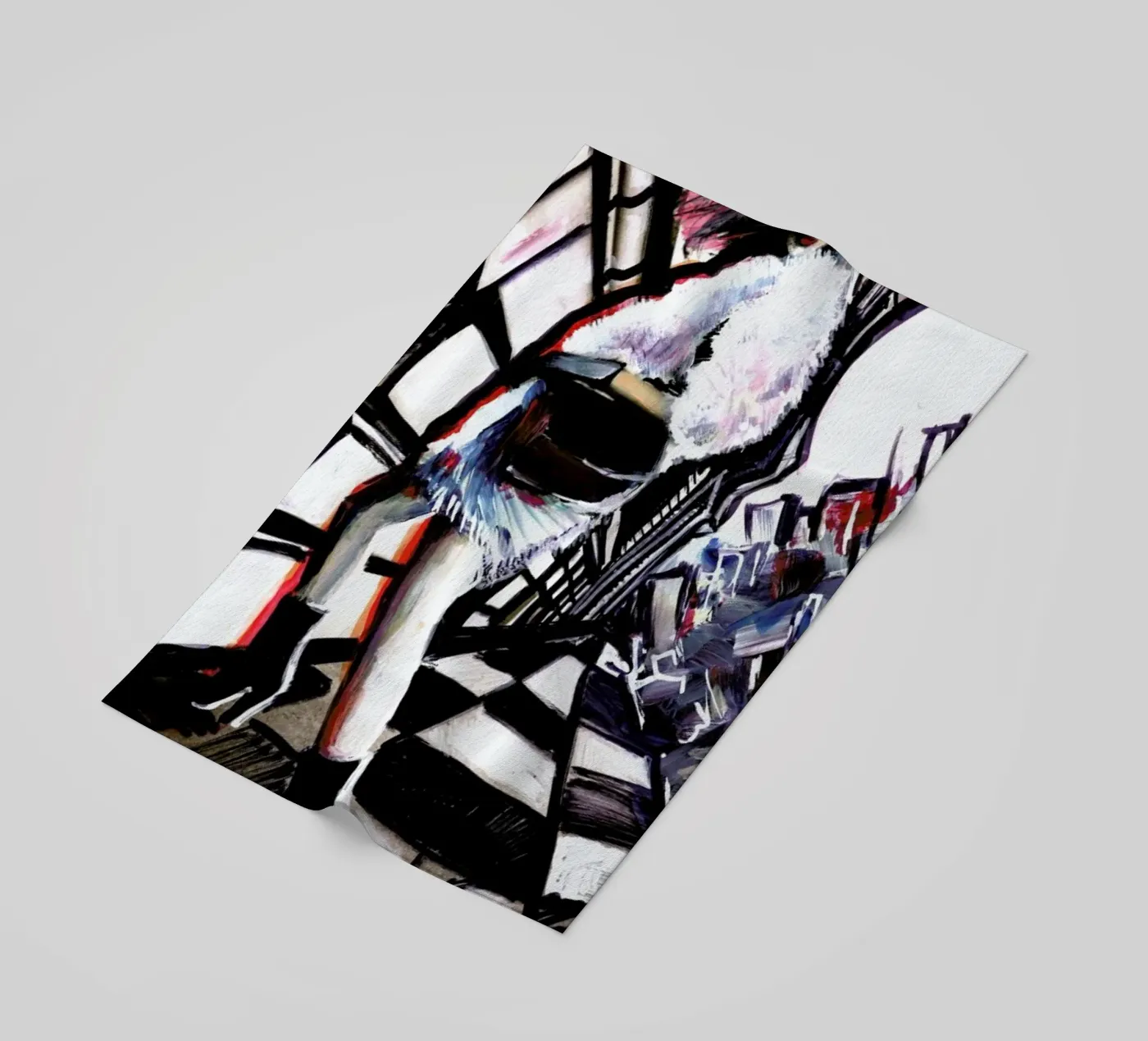 Movement beach towel by Verena Bonath | 21st aesthetics