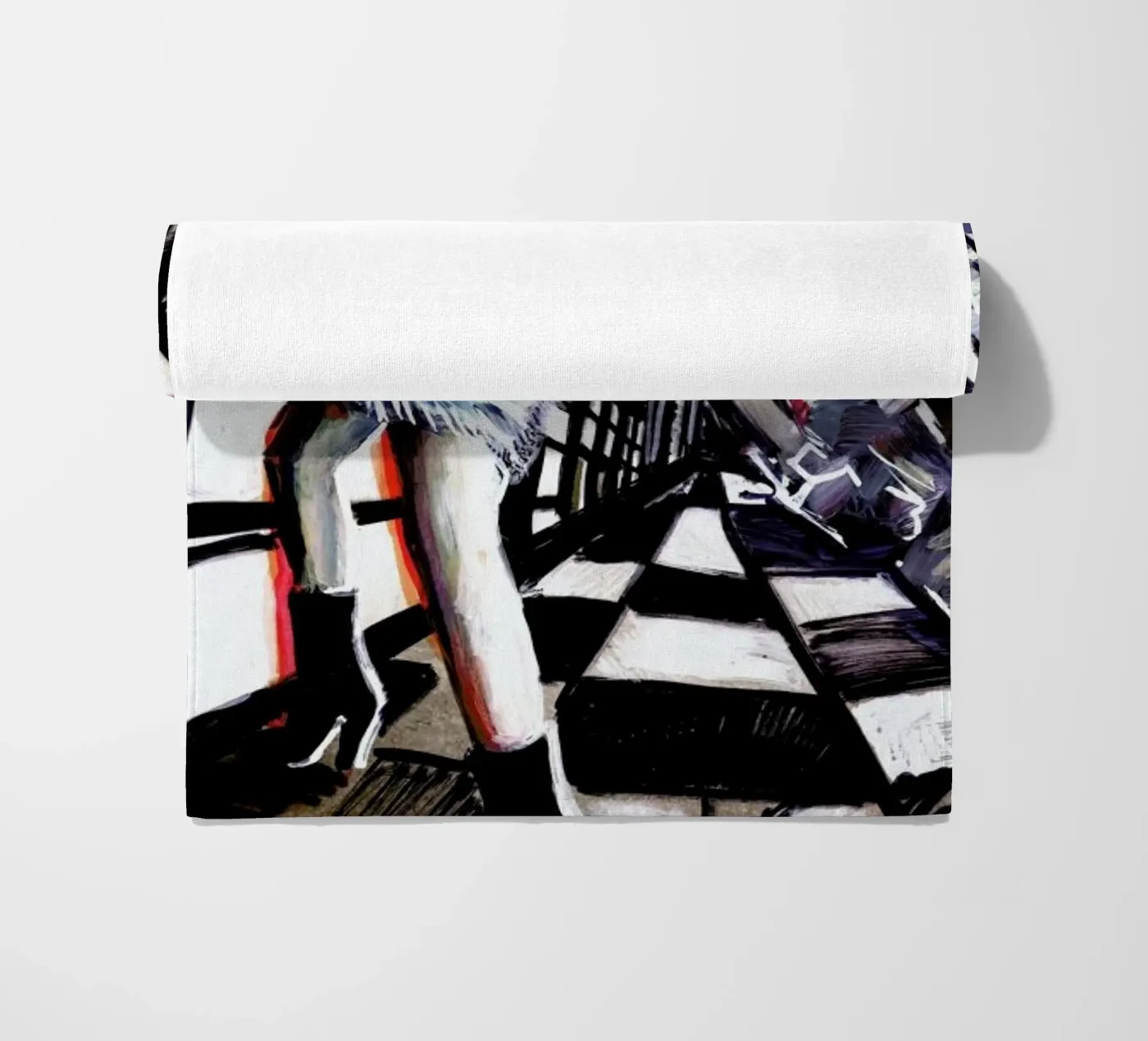 Movement beach towel by Verena Bonath | 21st aesthetics